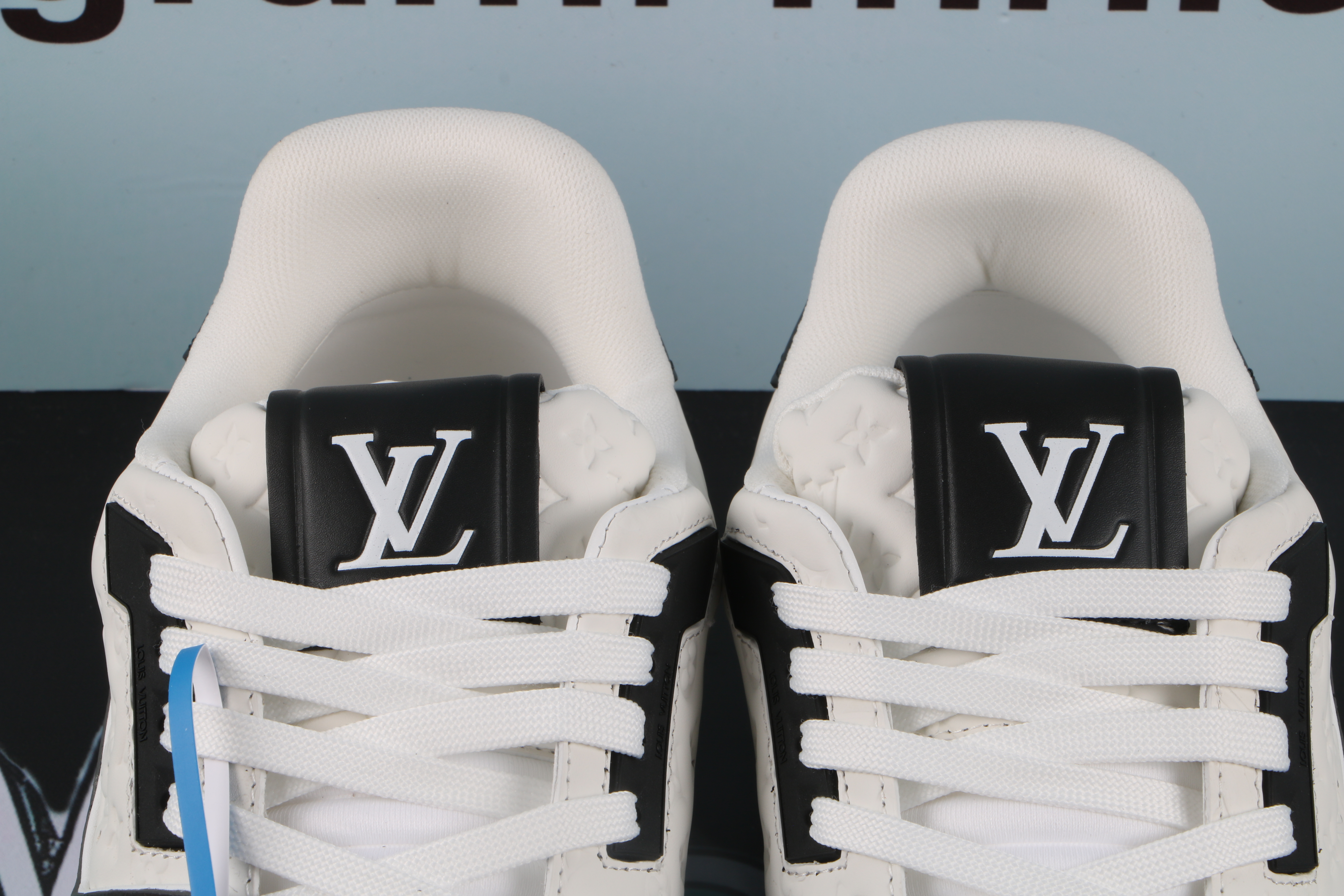 Louis Vuitton LV Trainer #54 Black wihte