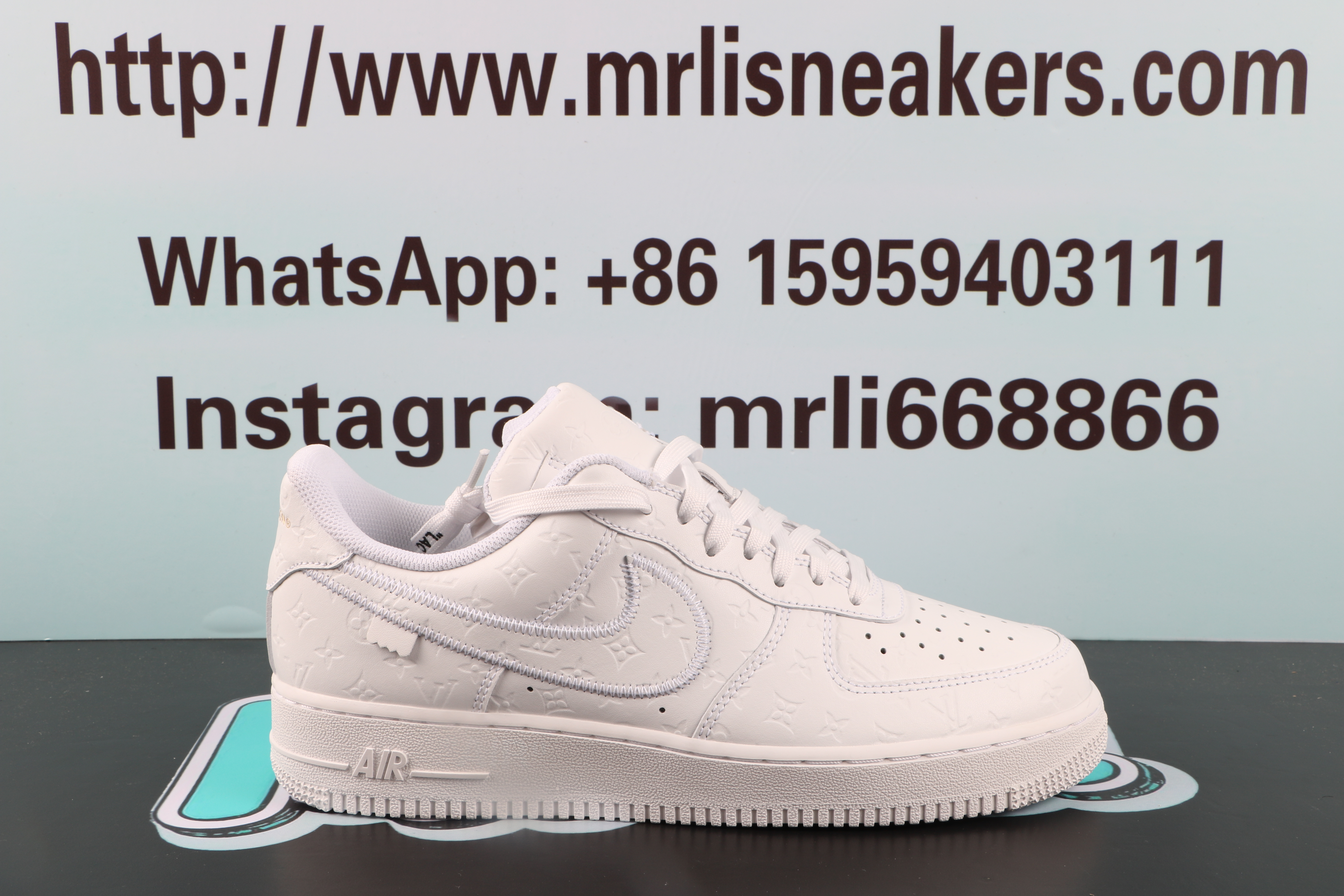 Louis Vuitton Nike Air Force 1 Low By Virgil Abloh White