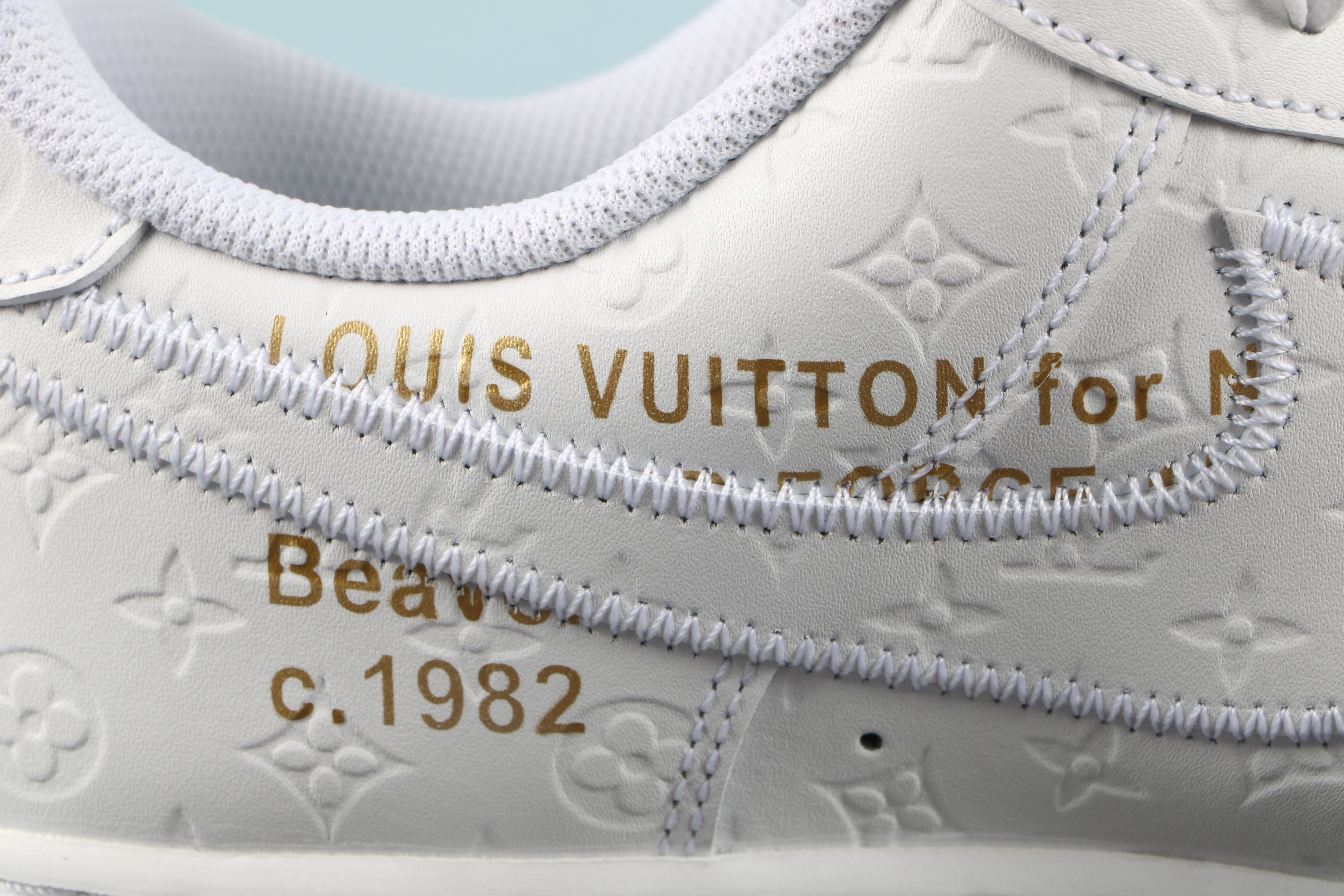 Louis Vuitton Nike Air Force 1 Low By Virgil Abloh White