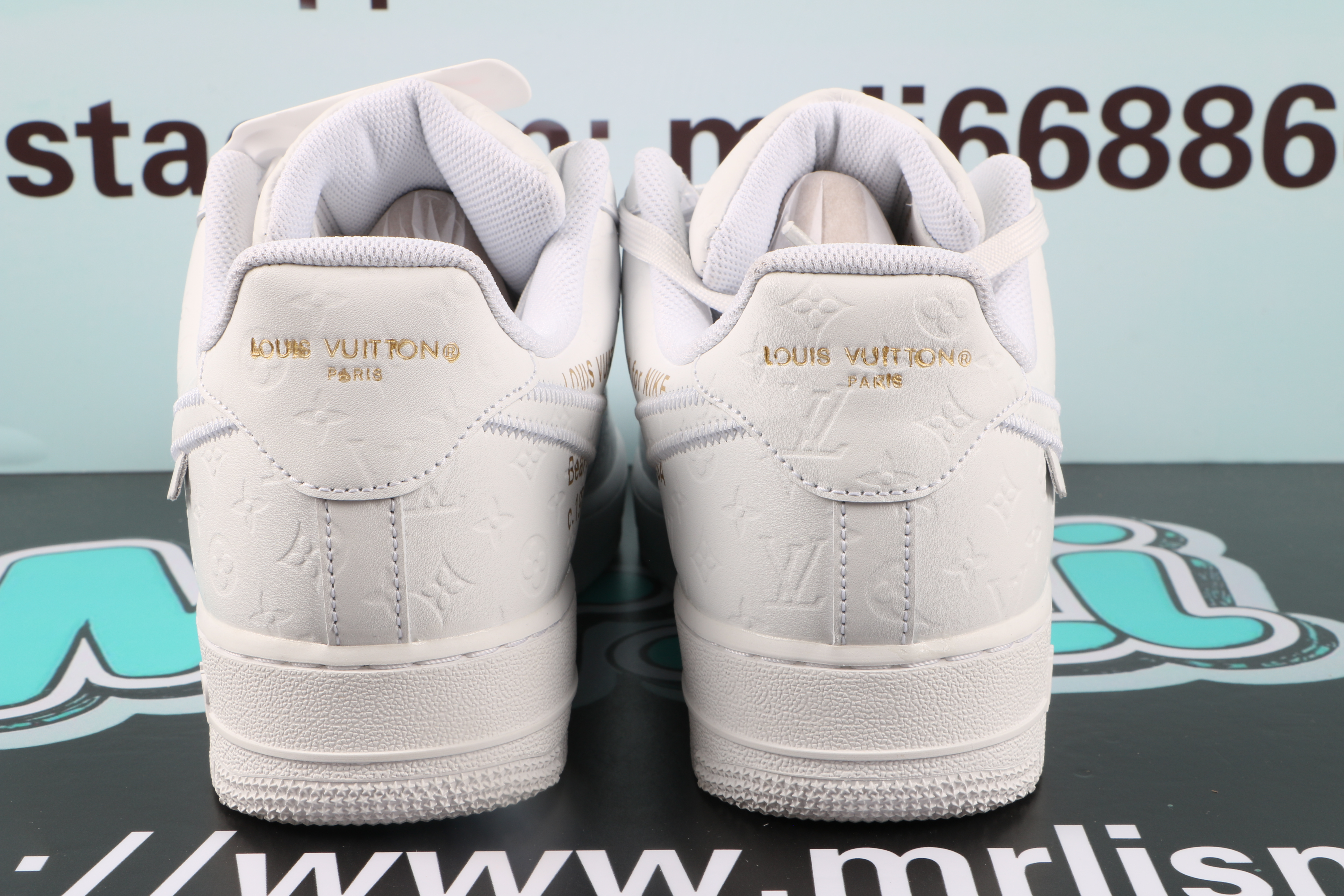 Louis Vuitton Nike Air Force 1 Low By Virgil Abloh White