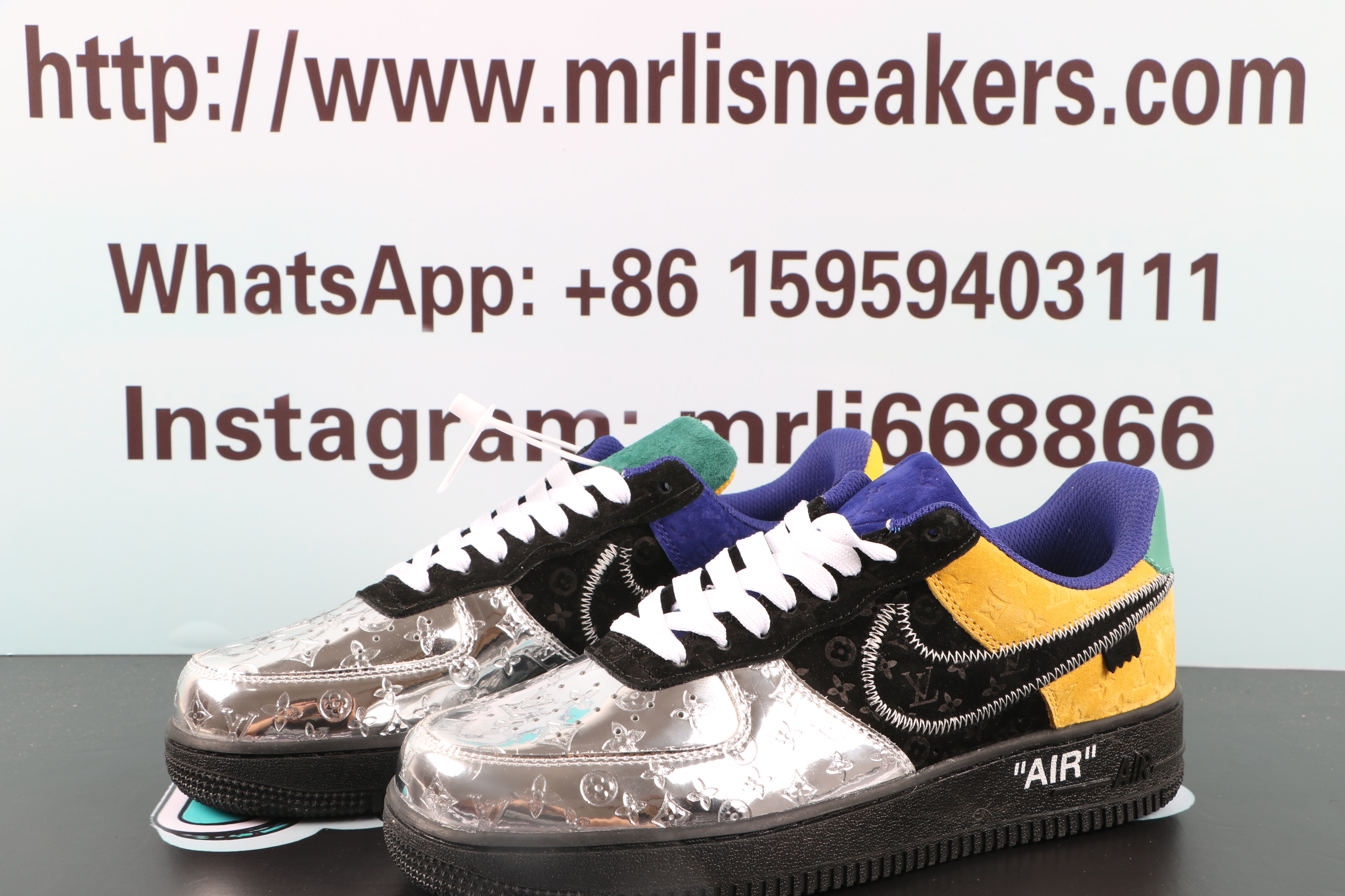 Nike Air Force 1Low SP Undefeated Multi-Patent Pink Prime