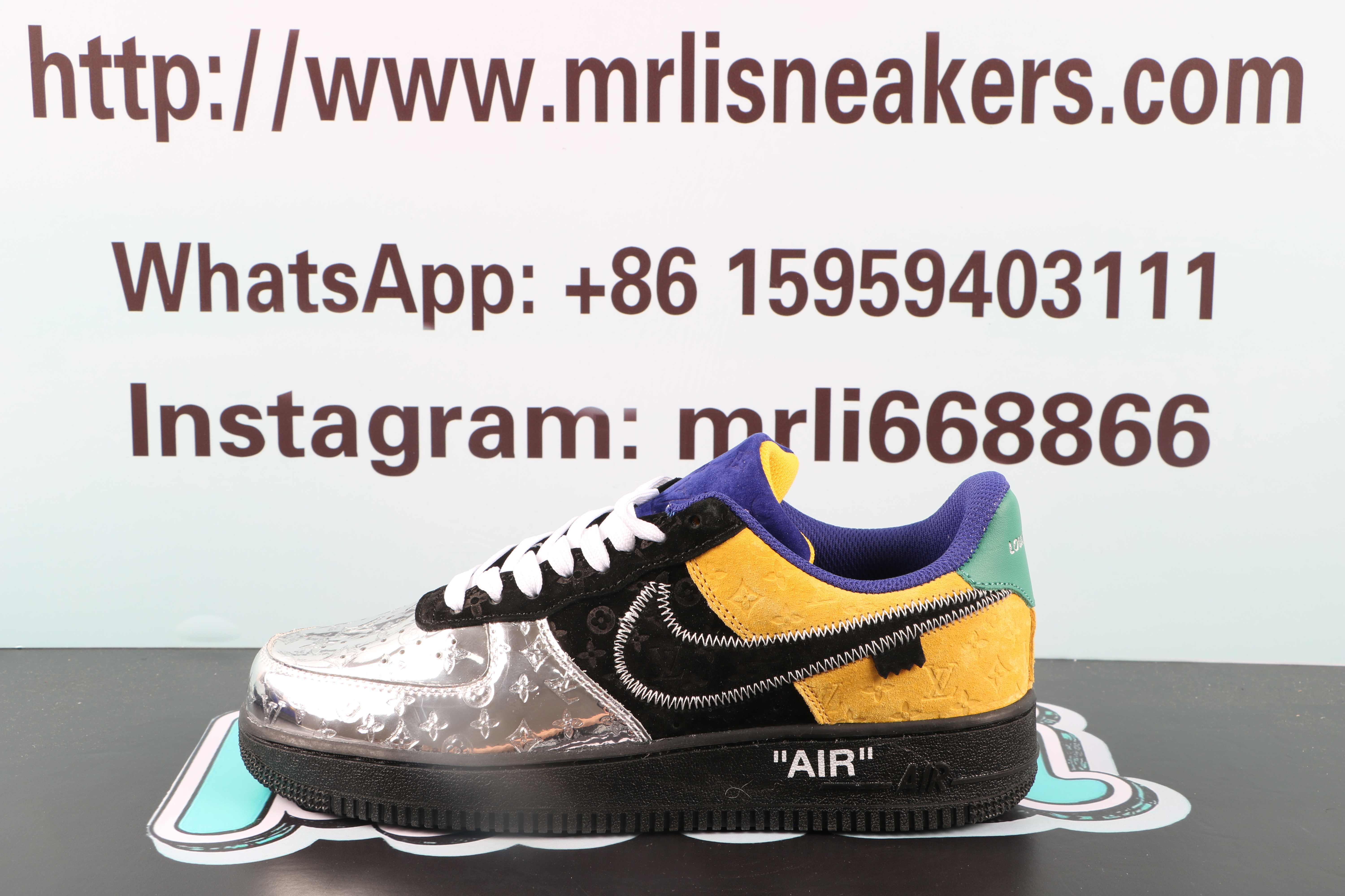 Nike Air Force 1Low SP Undefeated Multi-Patent Pink Prime