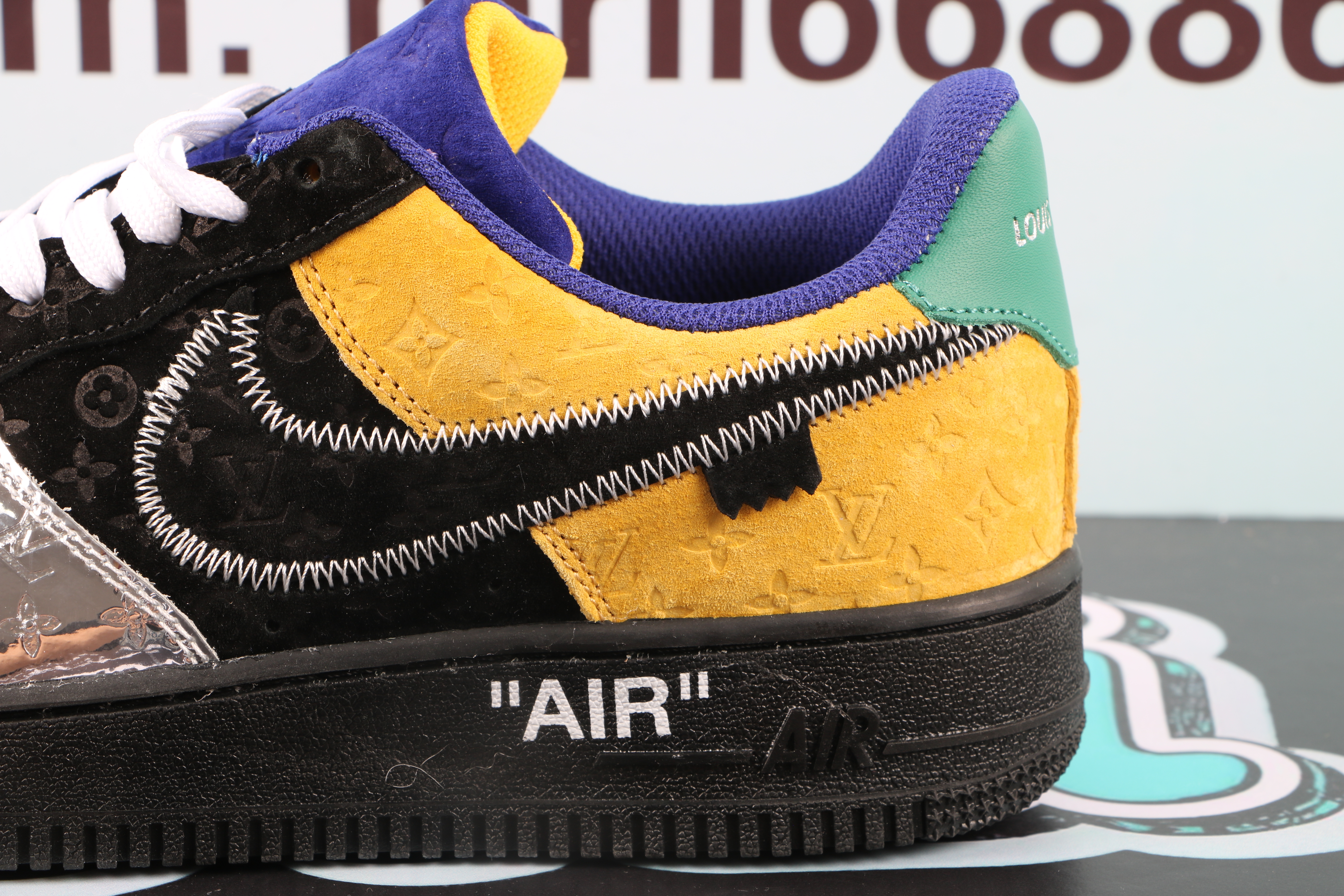 Nike Air Force 1Low SP Undefeated Multi-Patent Pink Prime
