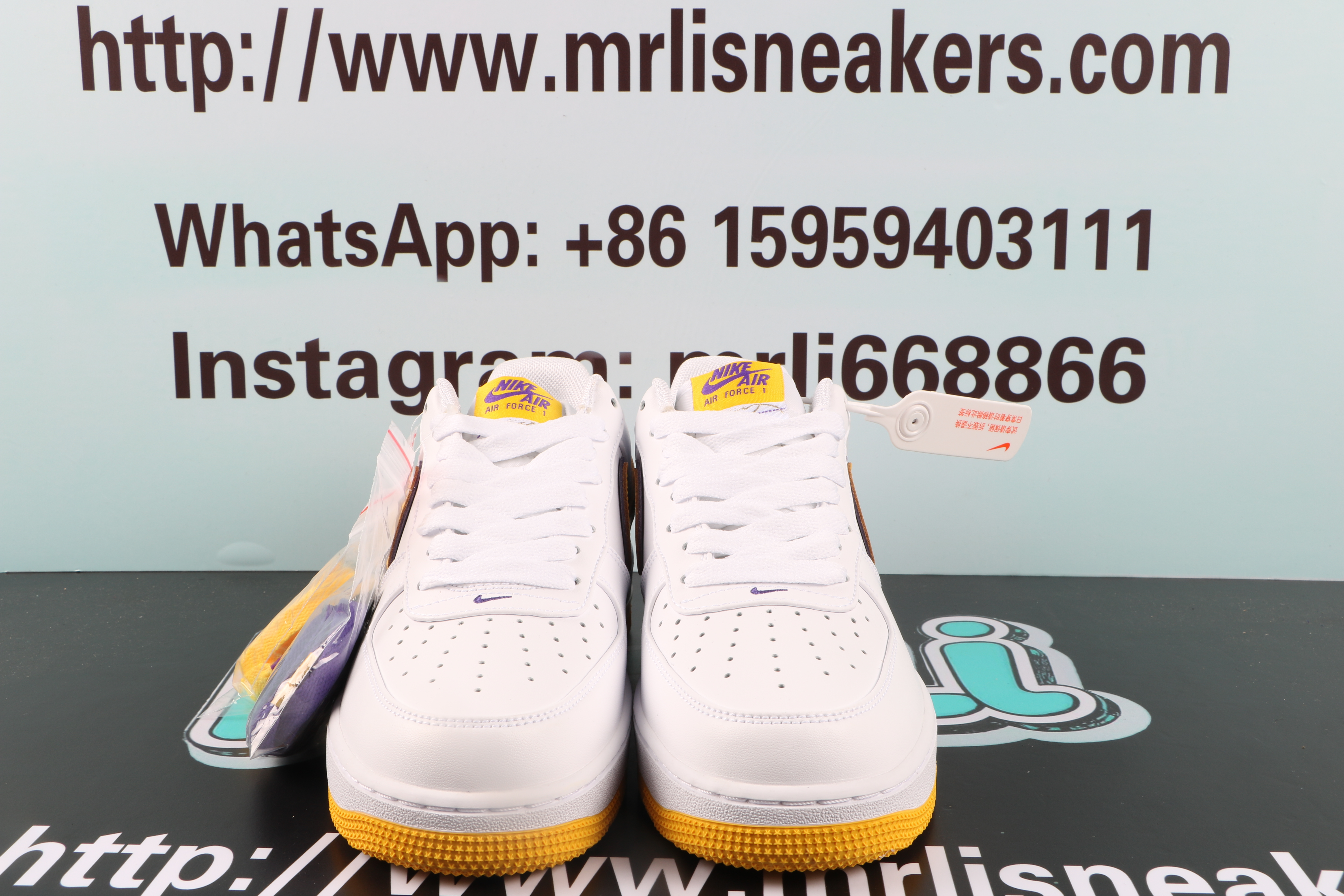 Nike Air Force 1 Low Retro QS Kobe Bryant Lakers Home