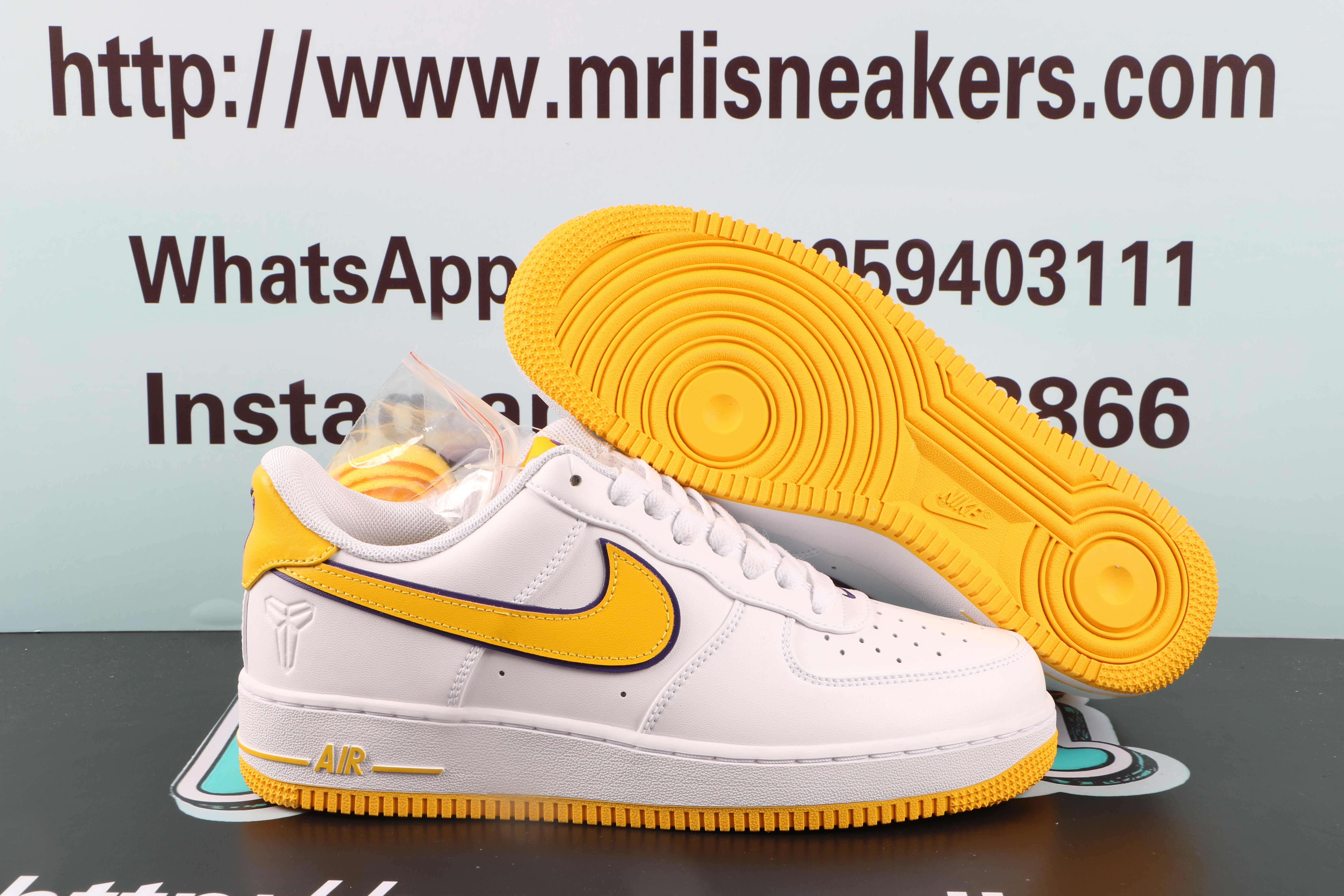 Nike Air Force 1 Low Retro QS Kobe Bryant Lakers Home