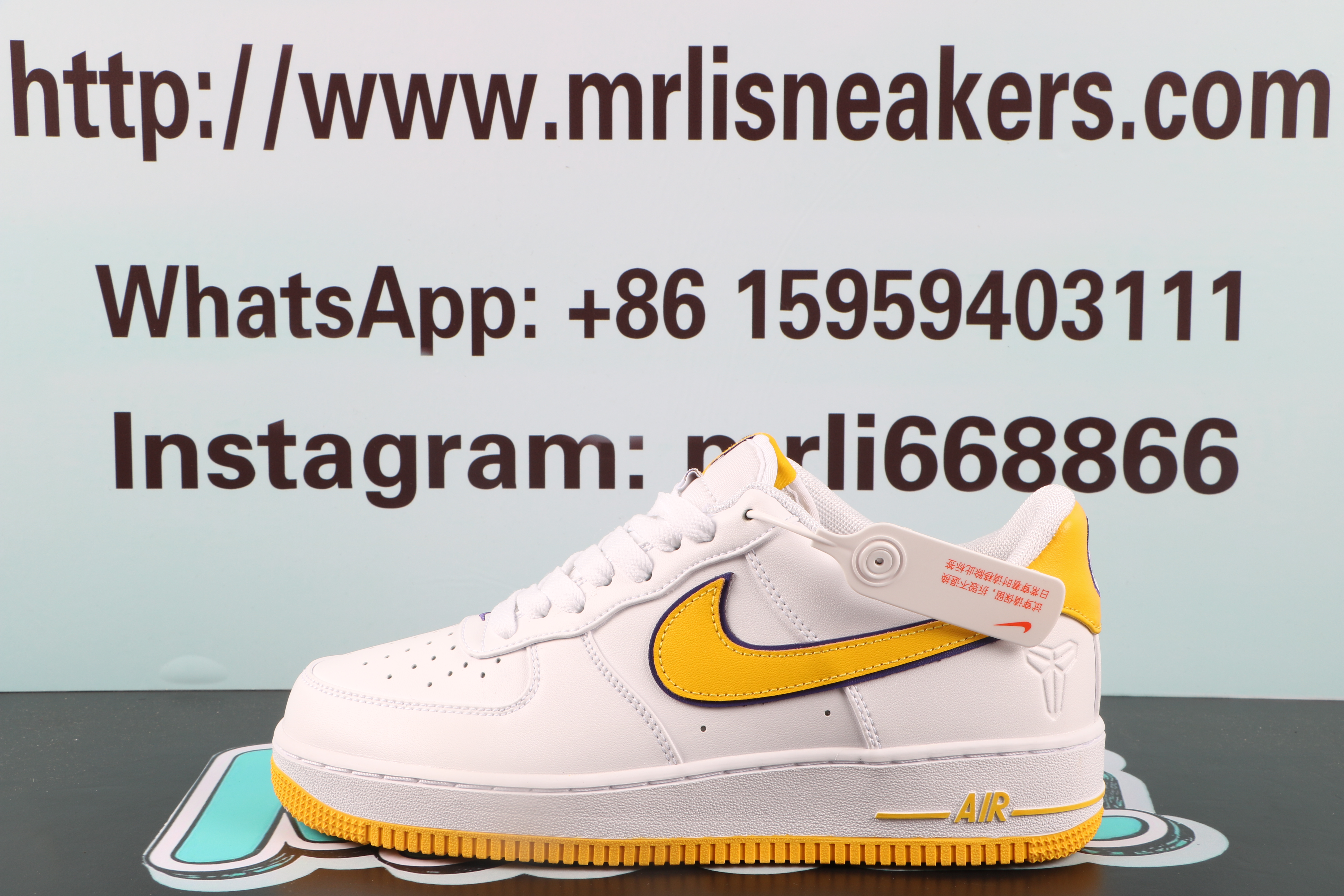 Nike Air Force 1 Low Retro QS Kobe Bryant Lakers Home