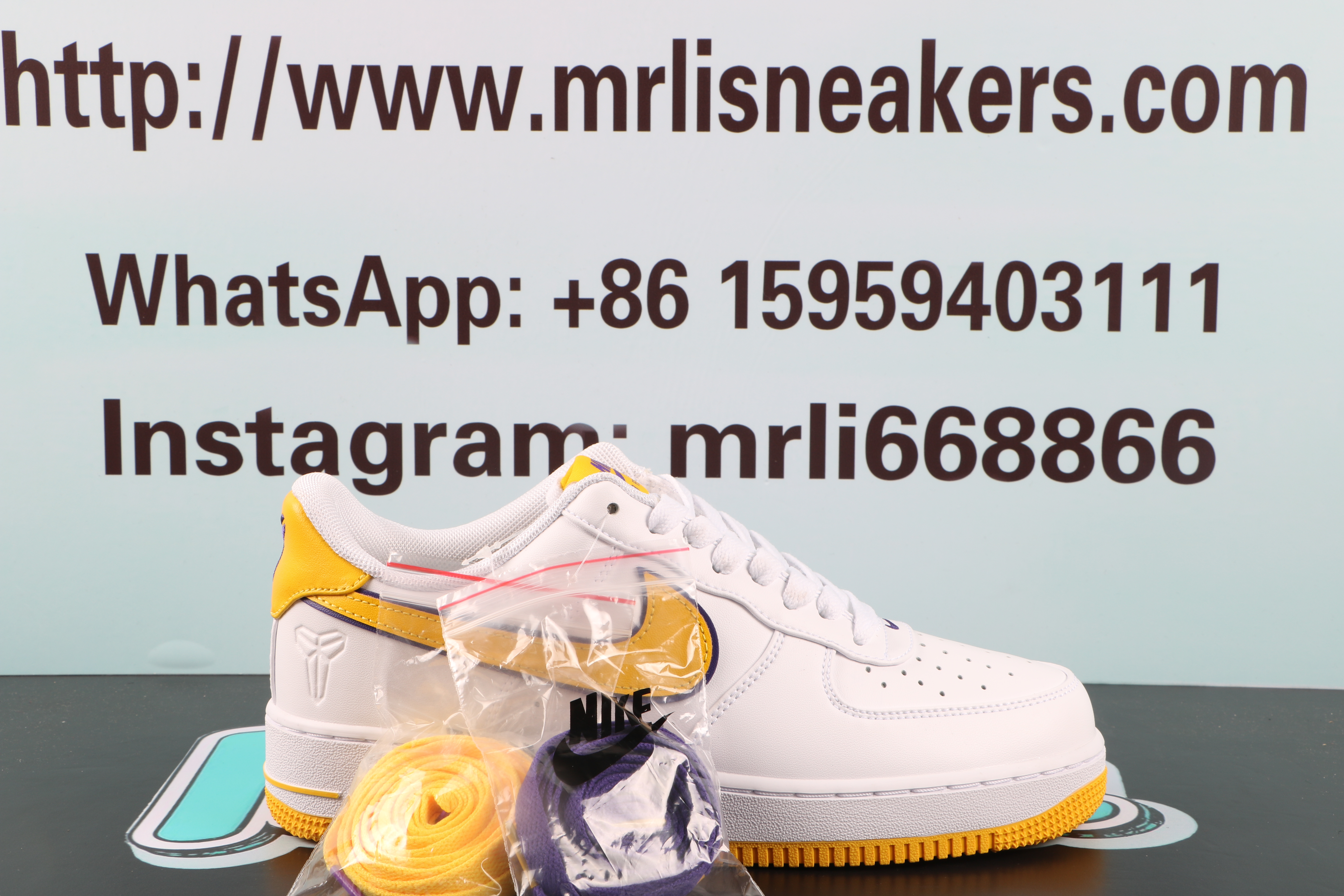 Nike Air Force 1 Low Retro QS Kobe Bryant Lakers Home