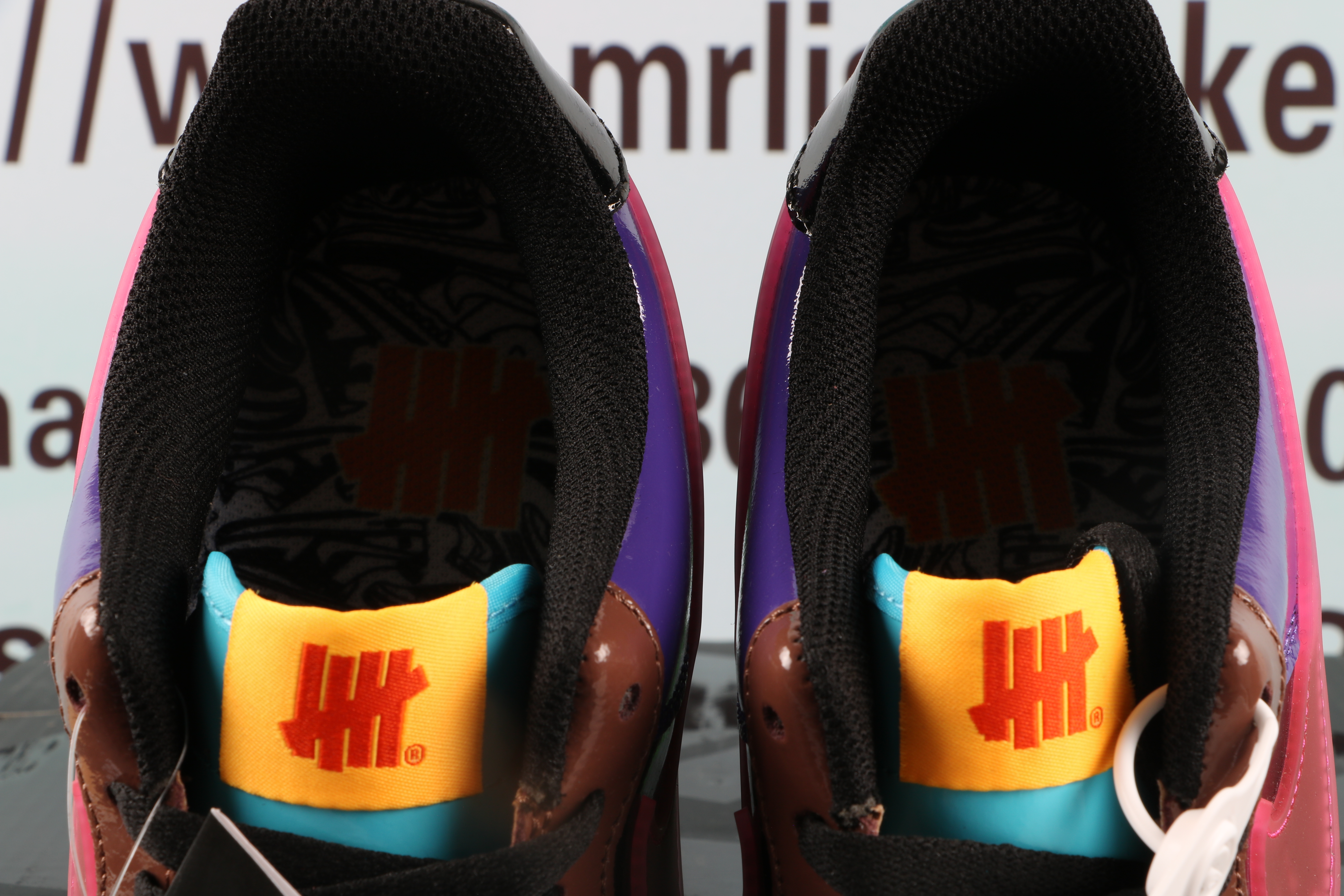 Nike Air Force 1Low SP Undefeated Multi-Patent Pink Prime