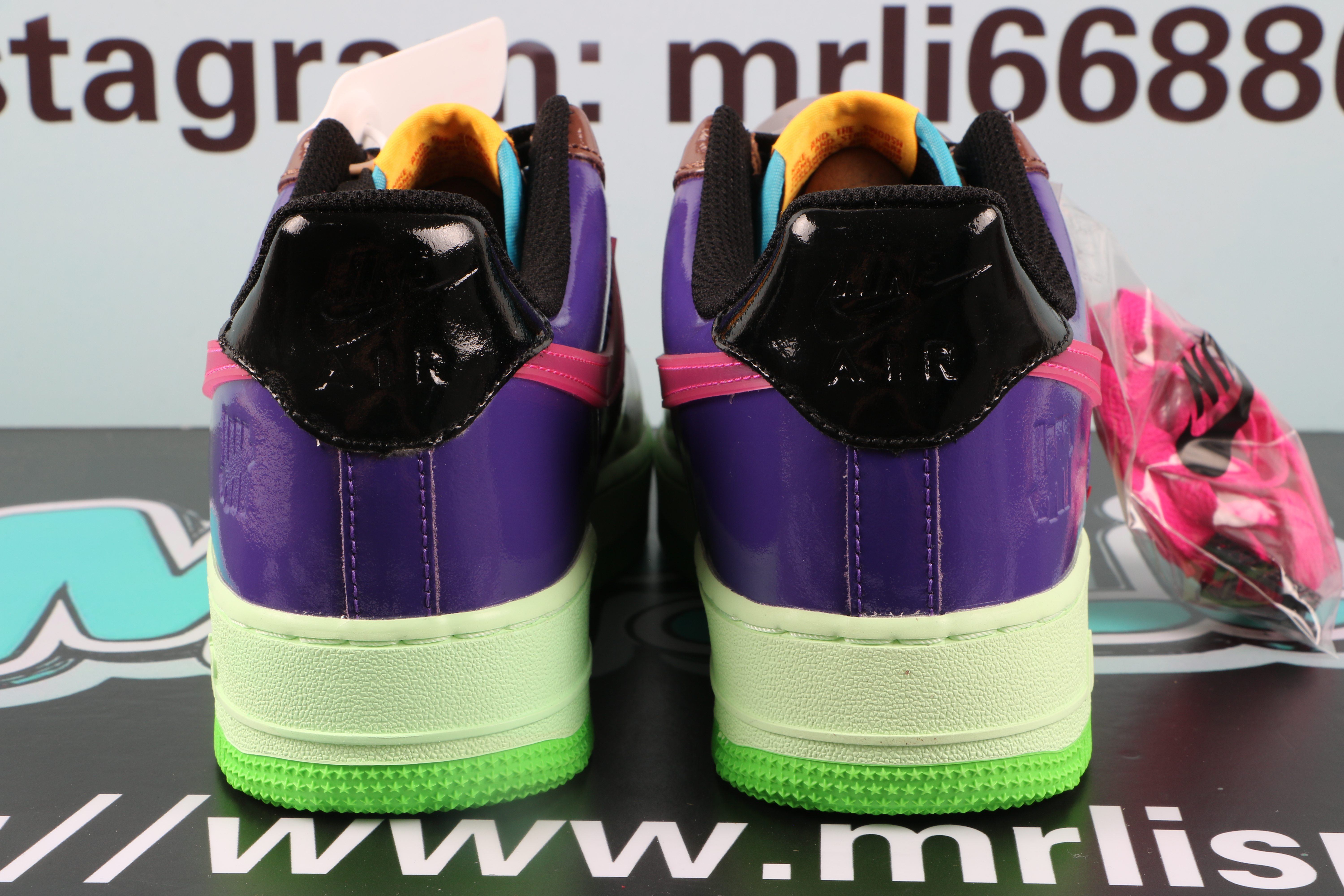 Nike Air Force 1Low SP Undefeated Multi-Patent Pink Prime