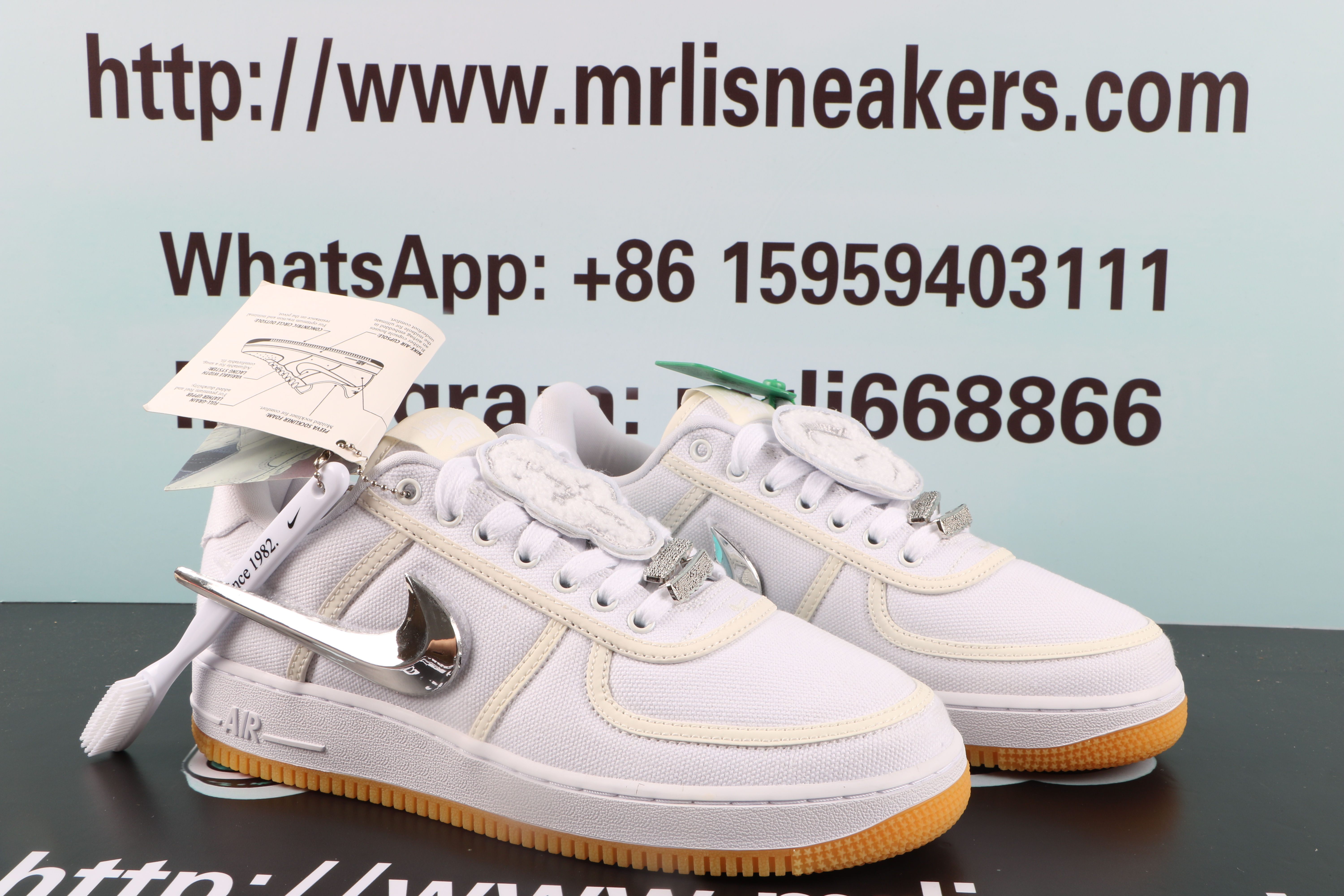 Nike Air Force 1 Low Travis Scott Sail (AF101)