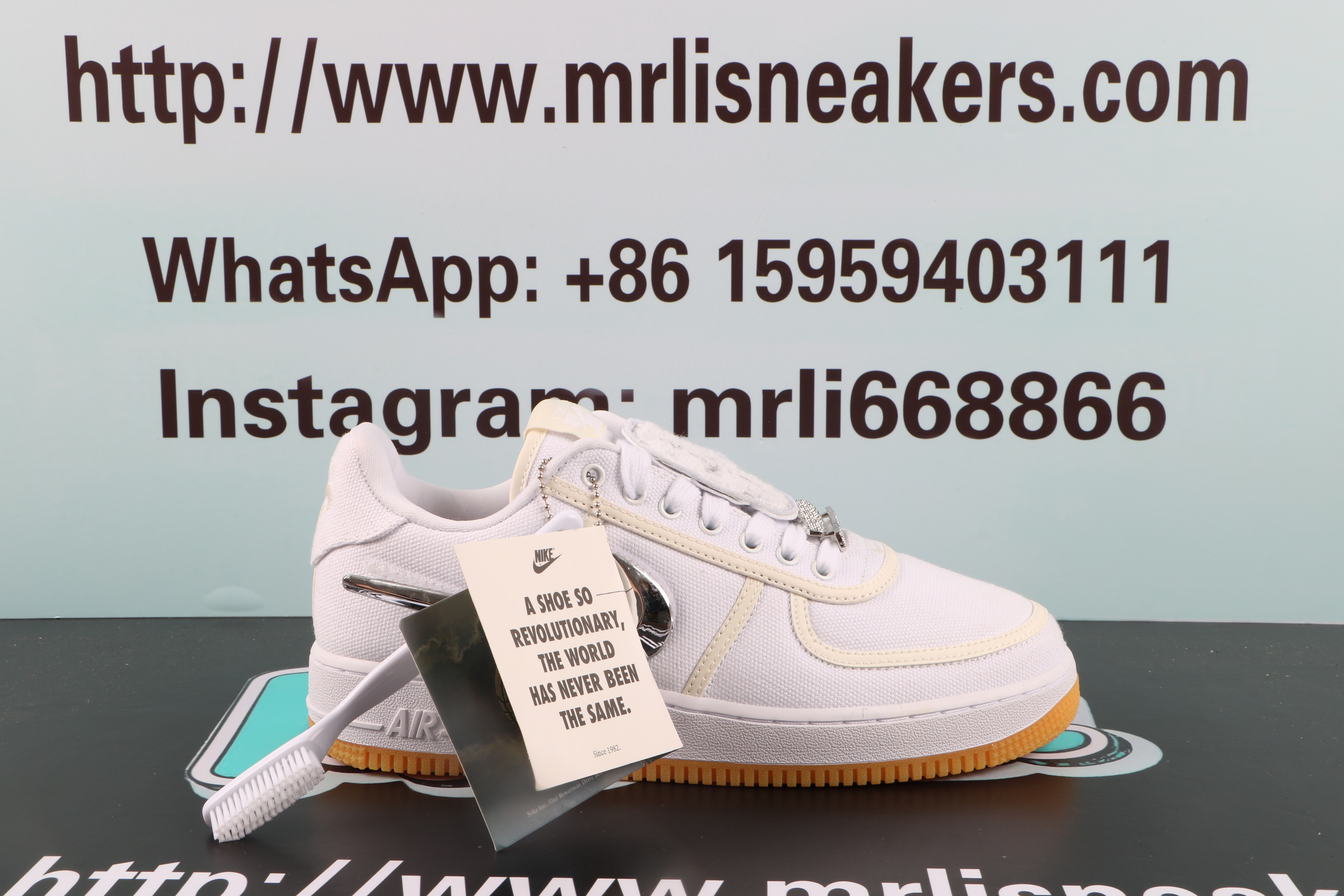 Nike Air Force 1 Low Travis Scott Sail (AF101)