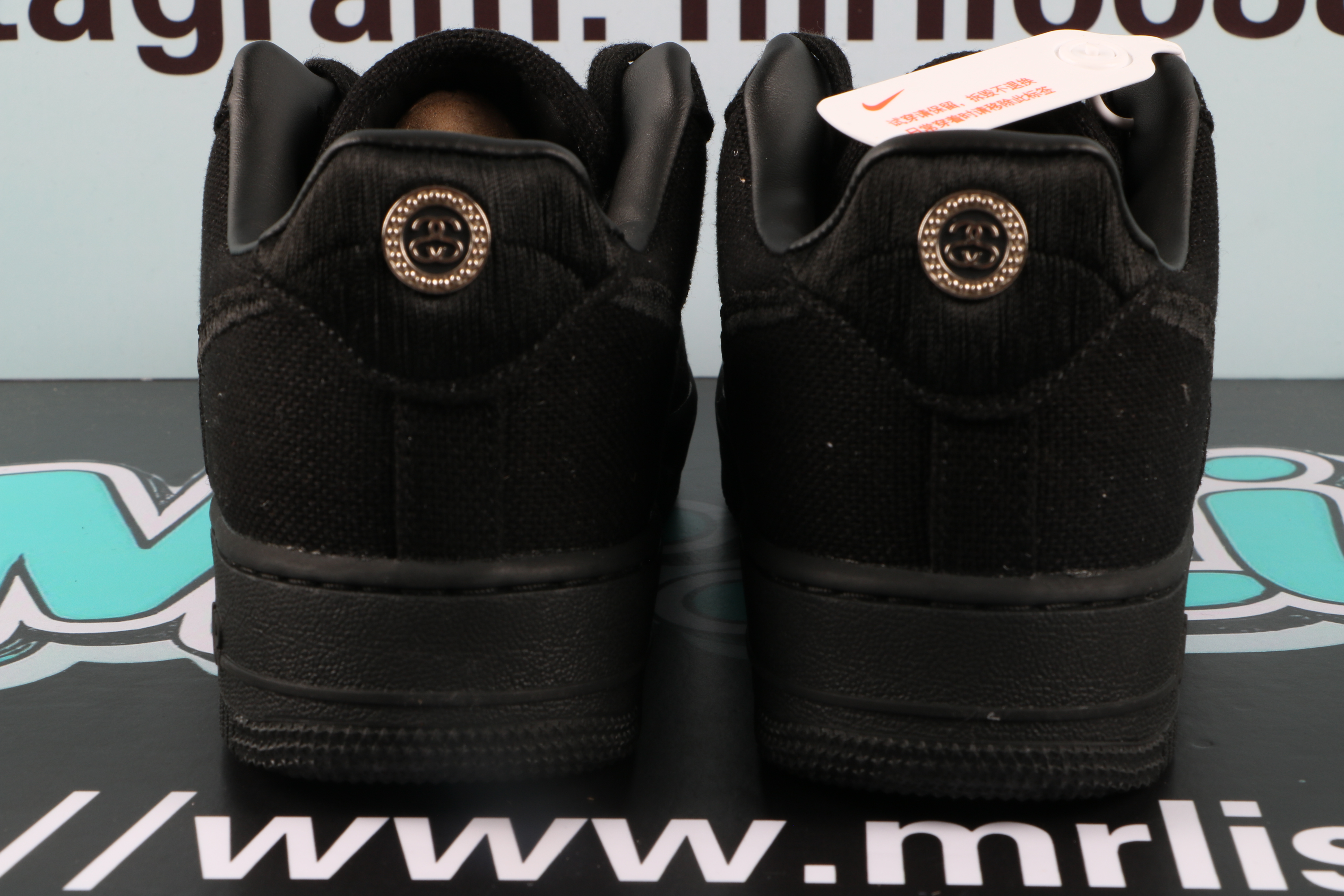 Nike Air Force 1 Low Stussy Black