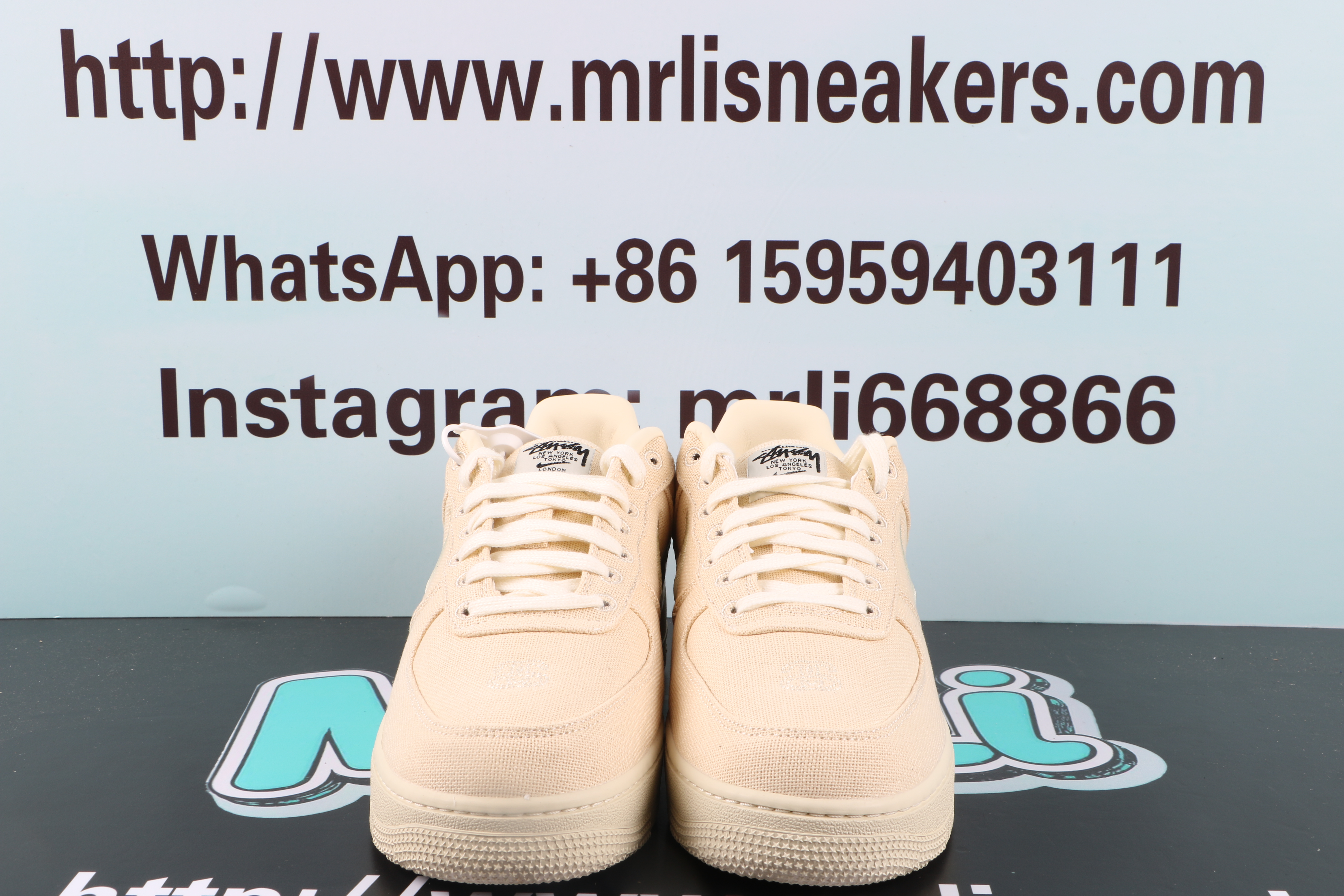 Nike Air Force 1 Low Stussy Fossil