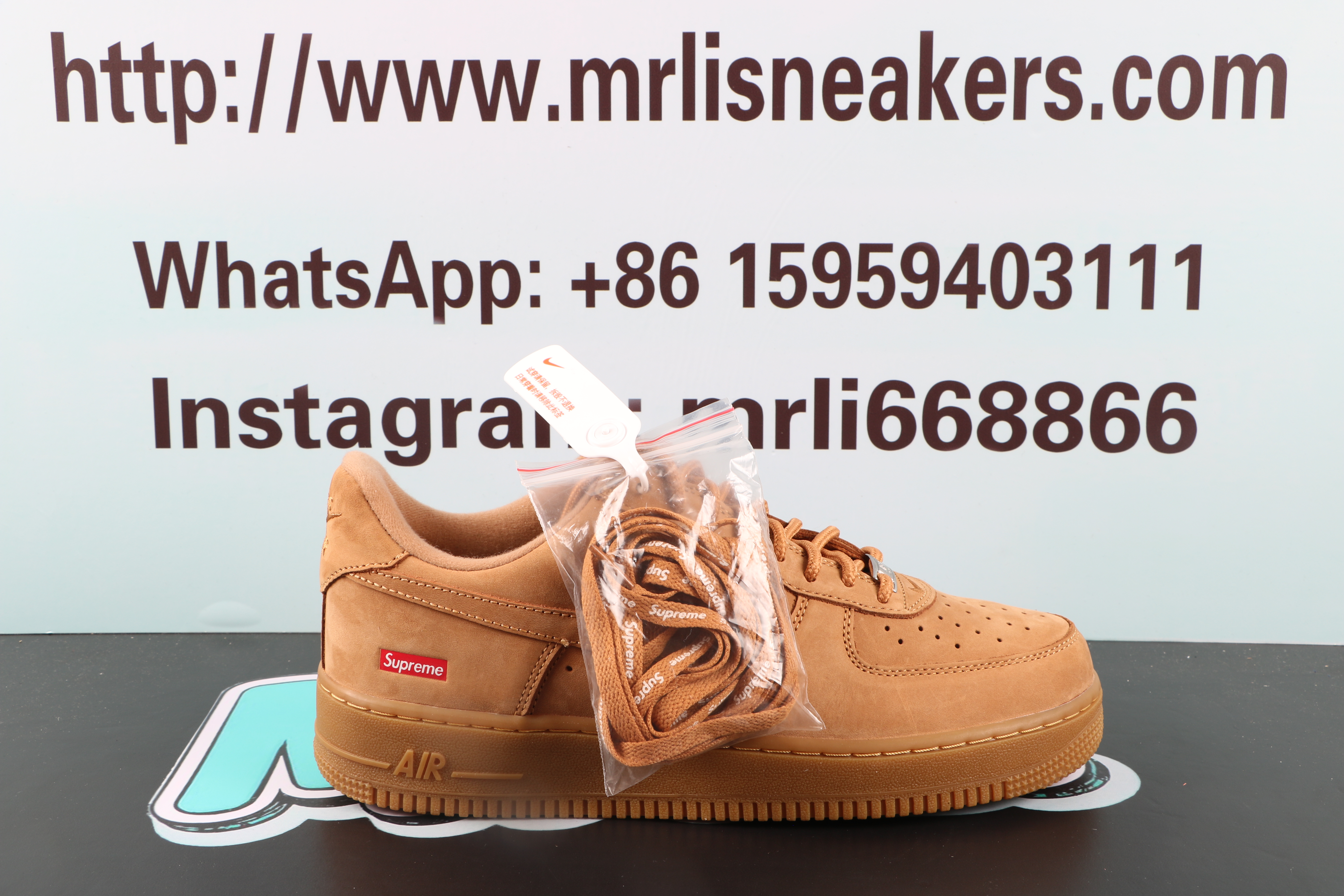 Nike Air Force 1 Low SP Supreme Wheat
