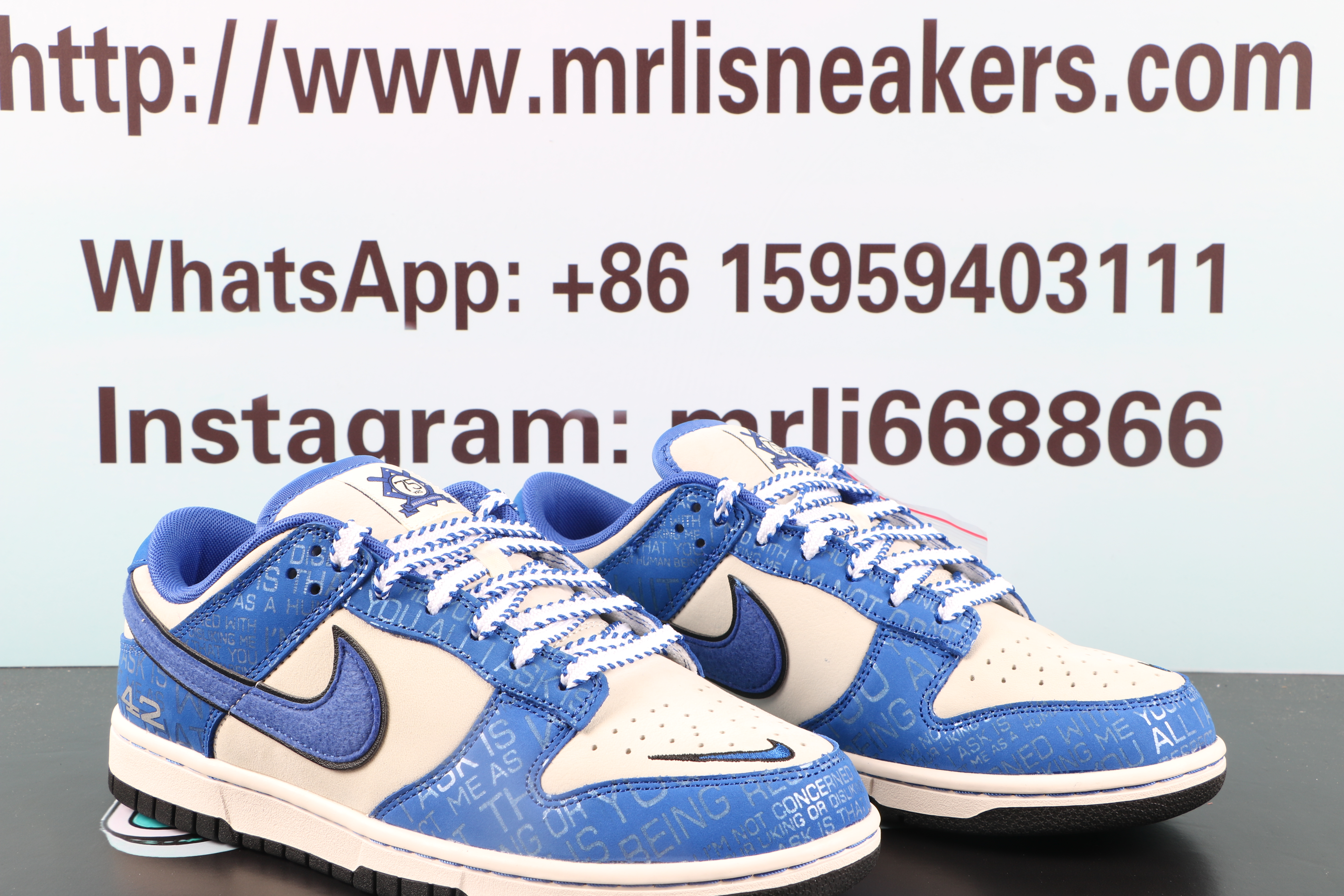 Nk SB Dunk Low "Jackie Robinson"