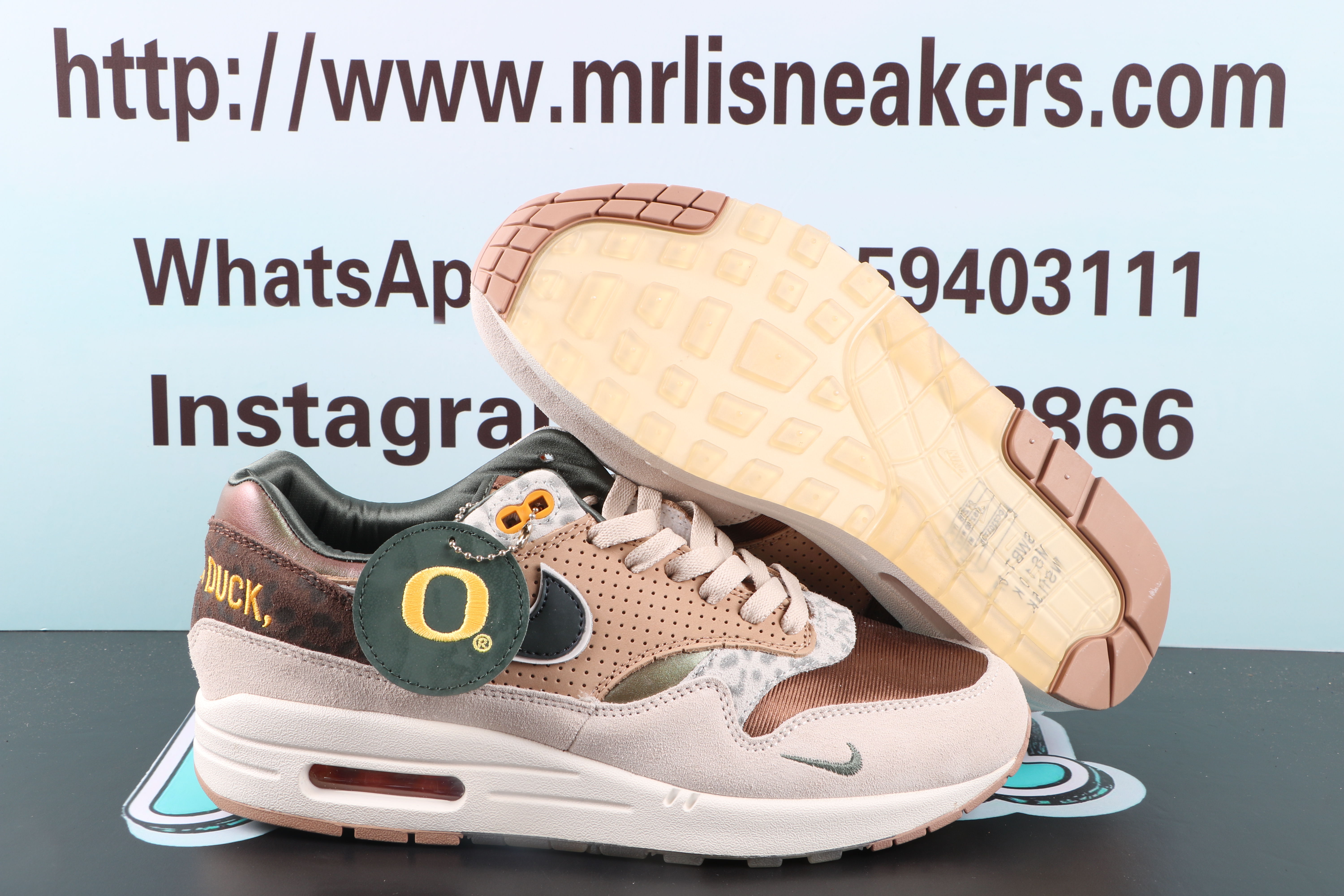 Nike Air Max 1'87 Premium University Oregon PE (2024)