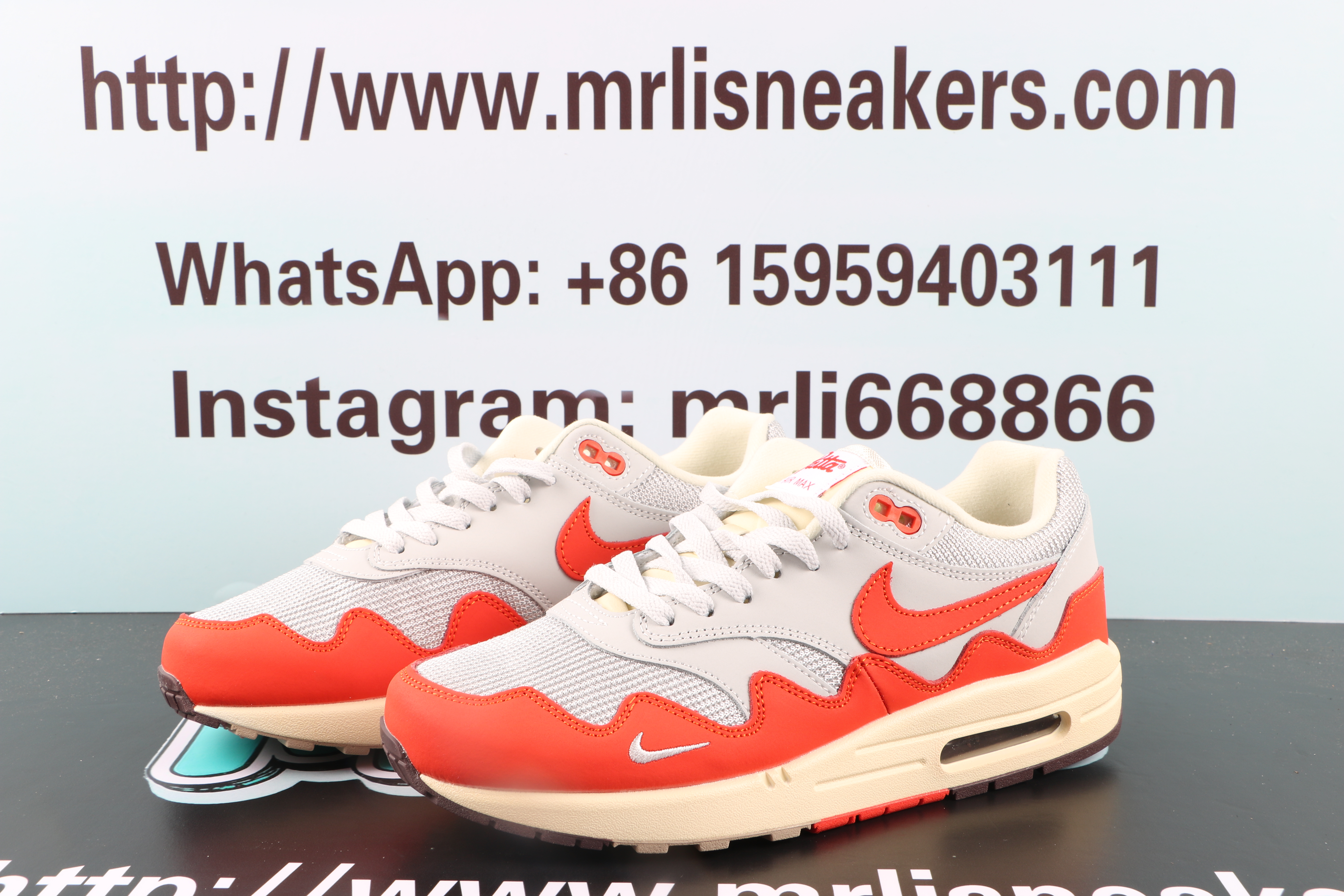 Nike Air Max 1 'Monarch' Patta (with Bracelet)