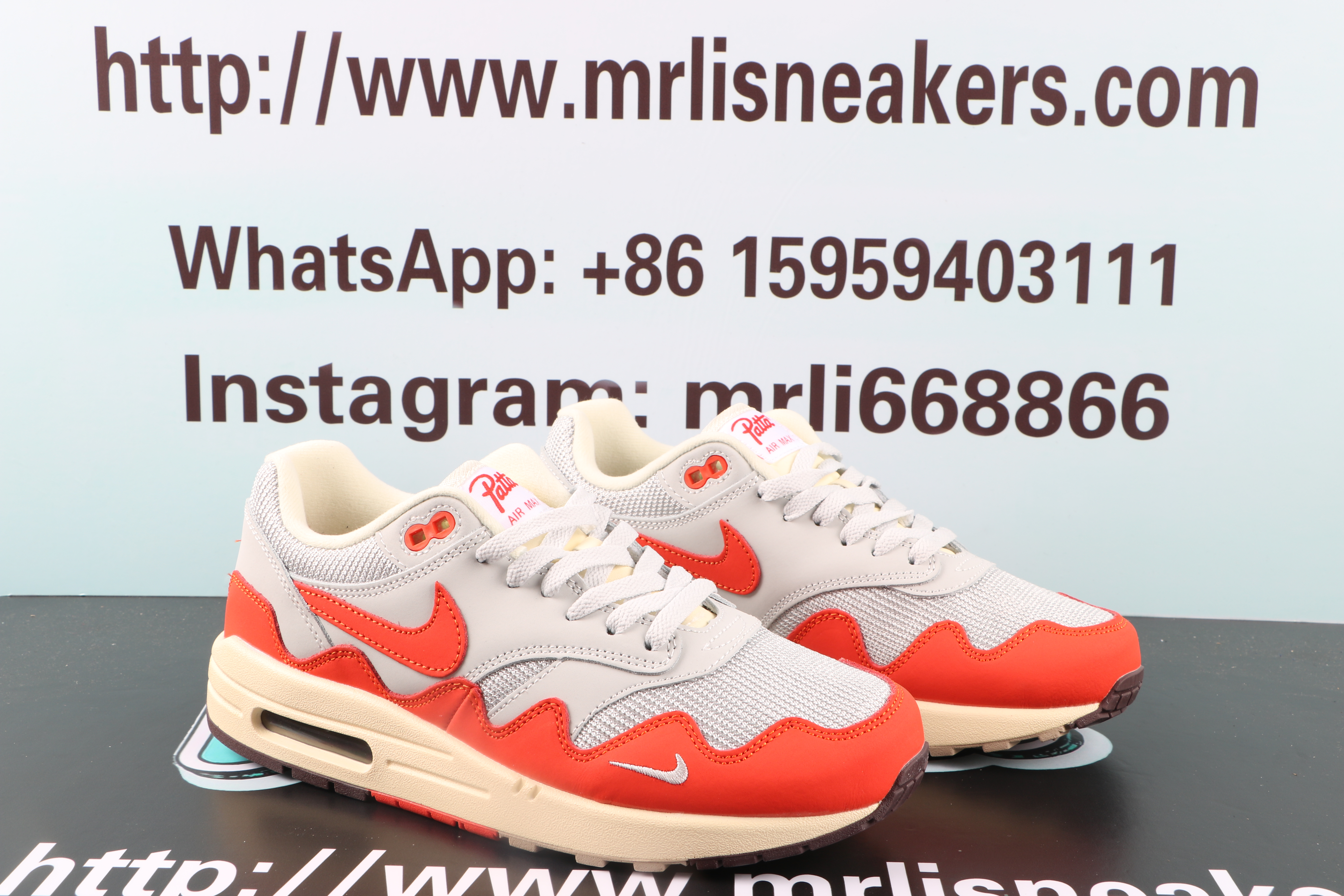 Nike Air Max 1 'Monarch' Patta (with Bracelet)