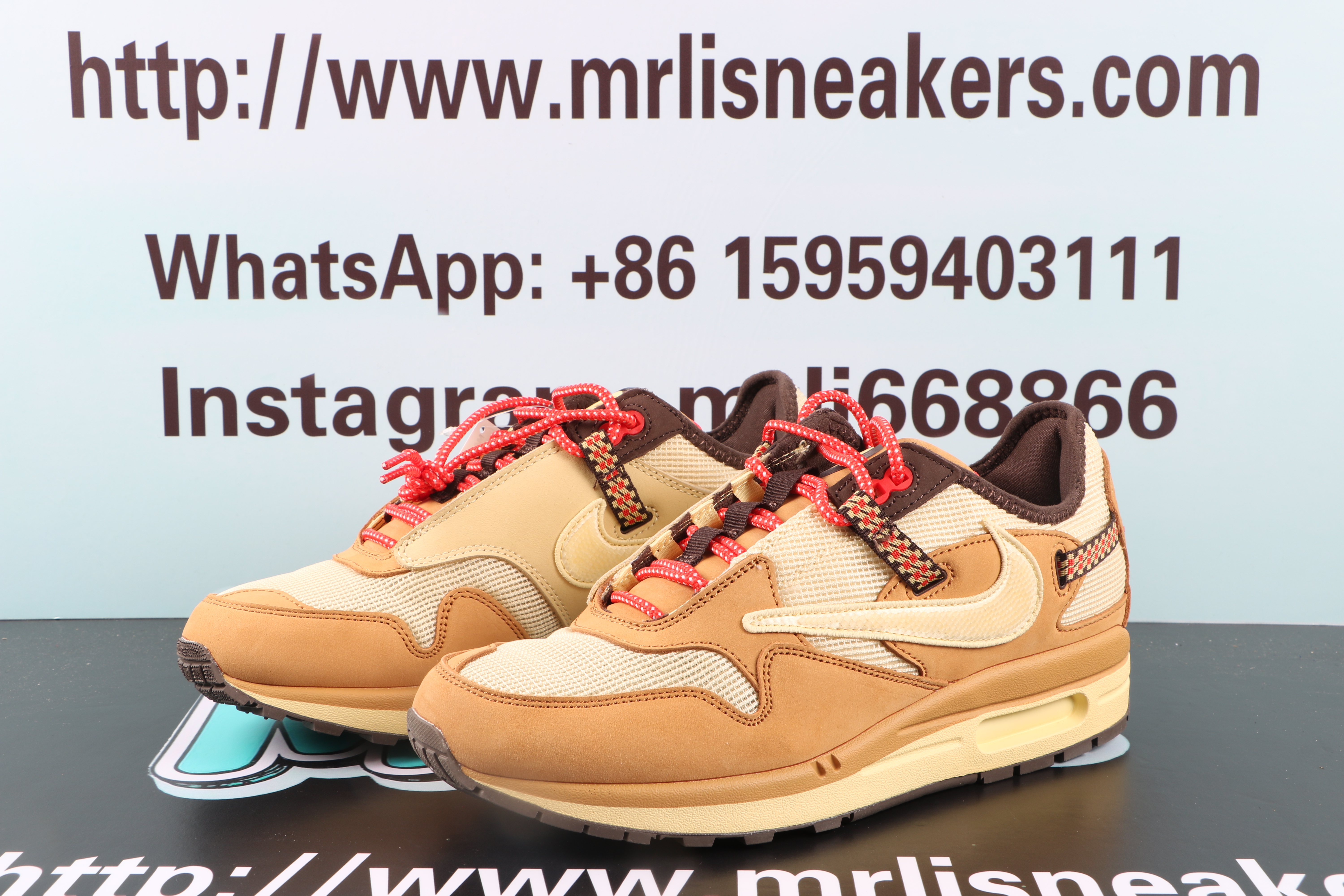 Travis Scott x Nike Air Max 1 "Wheat"