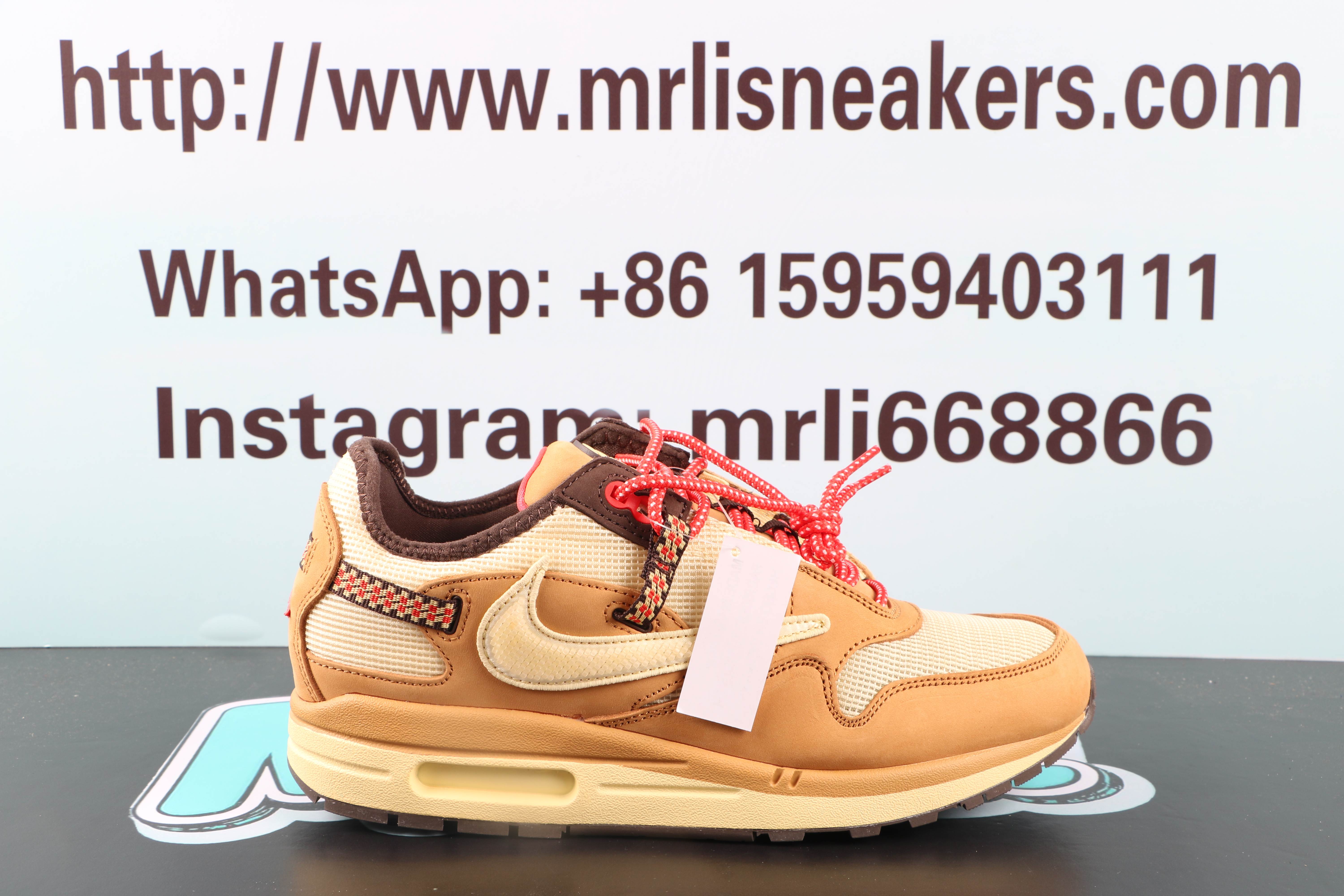 Travis Scott x Nike Air Max 1 "Wheat"
