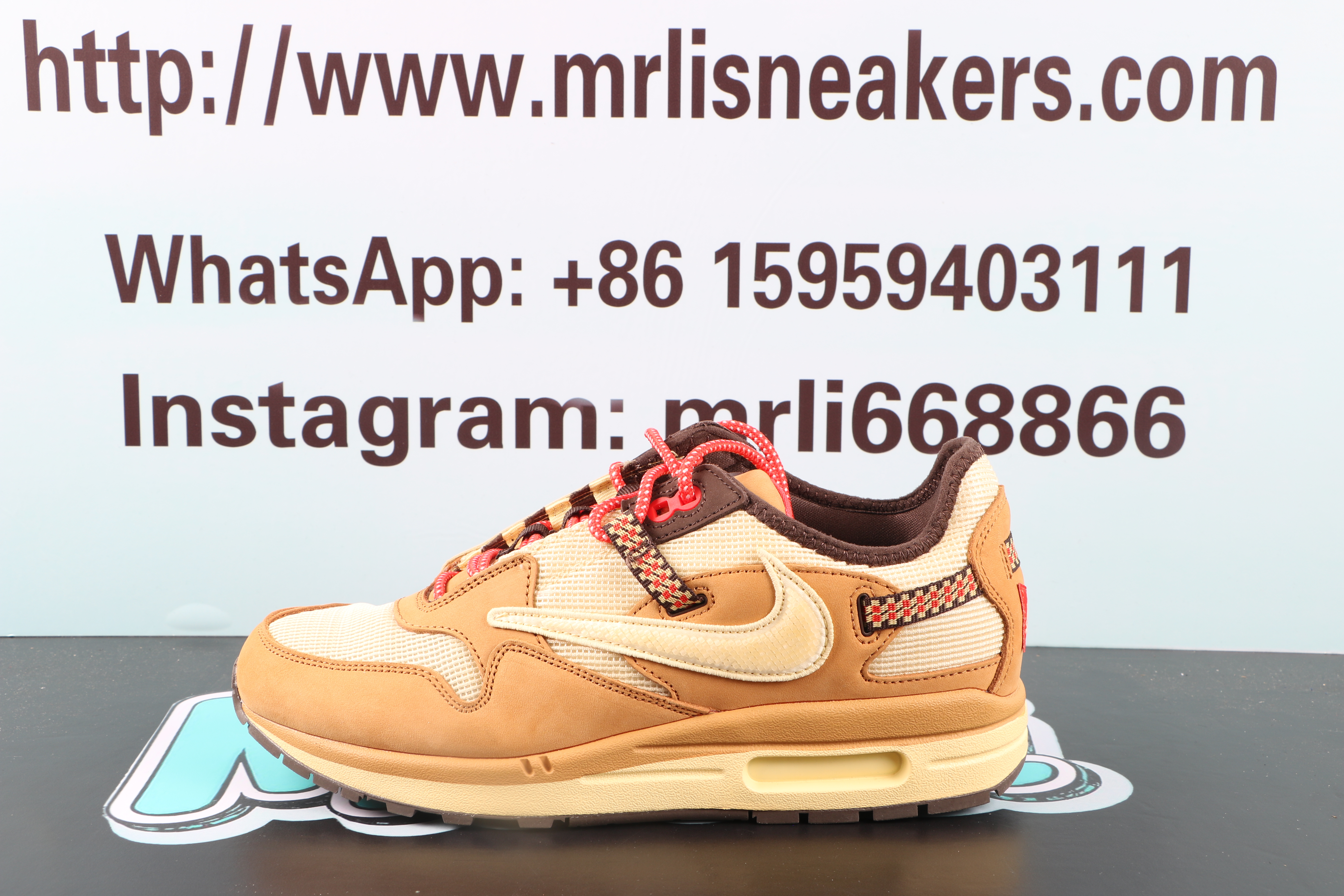 Travis Scott x Nike Air Max 1 "Wheat"