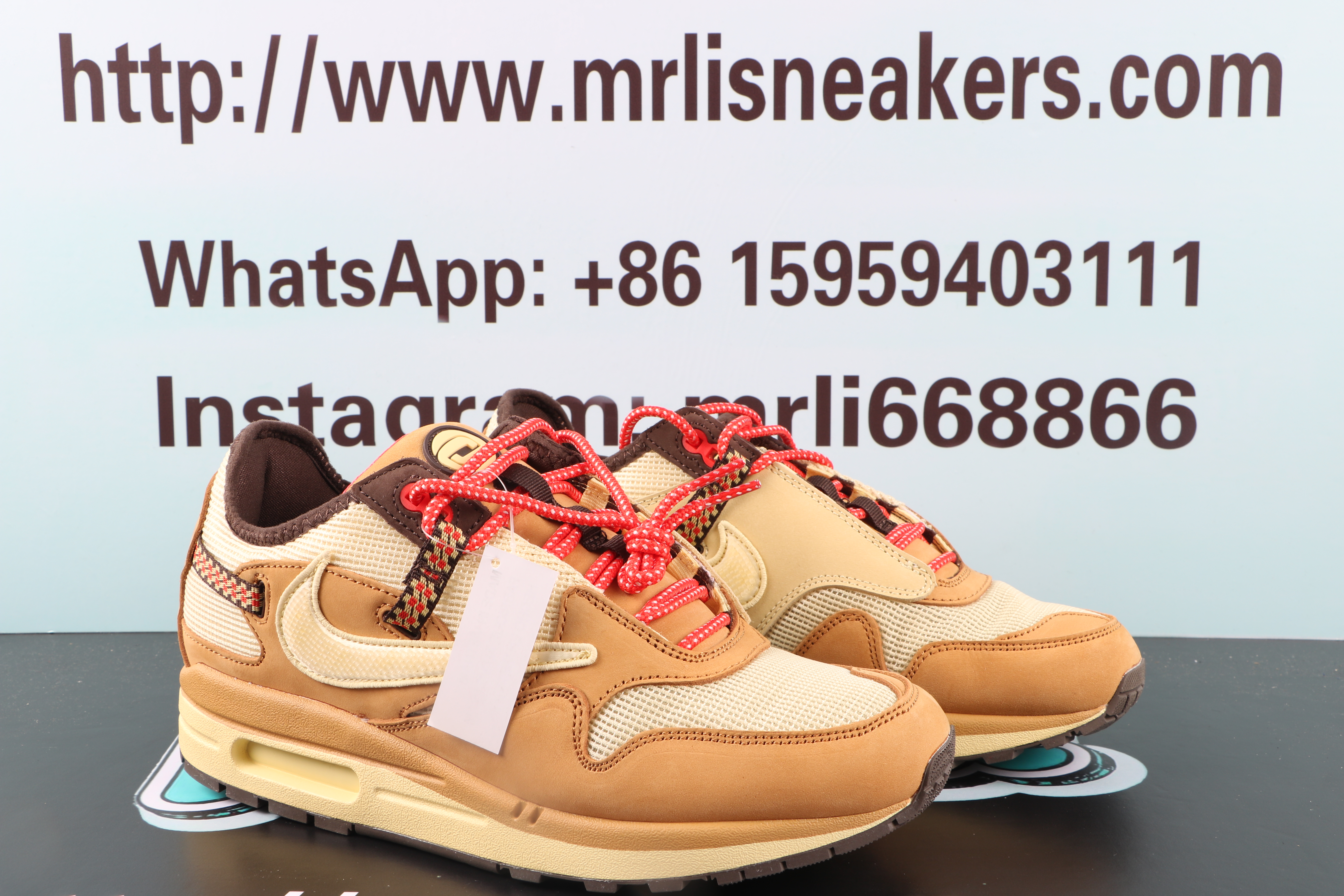 Travis Scott x Nike Air Max 1 "Wheat"