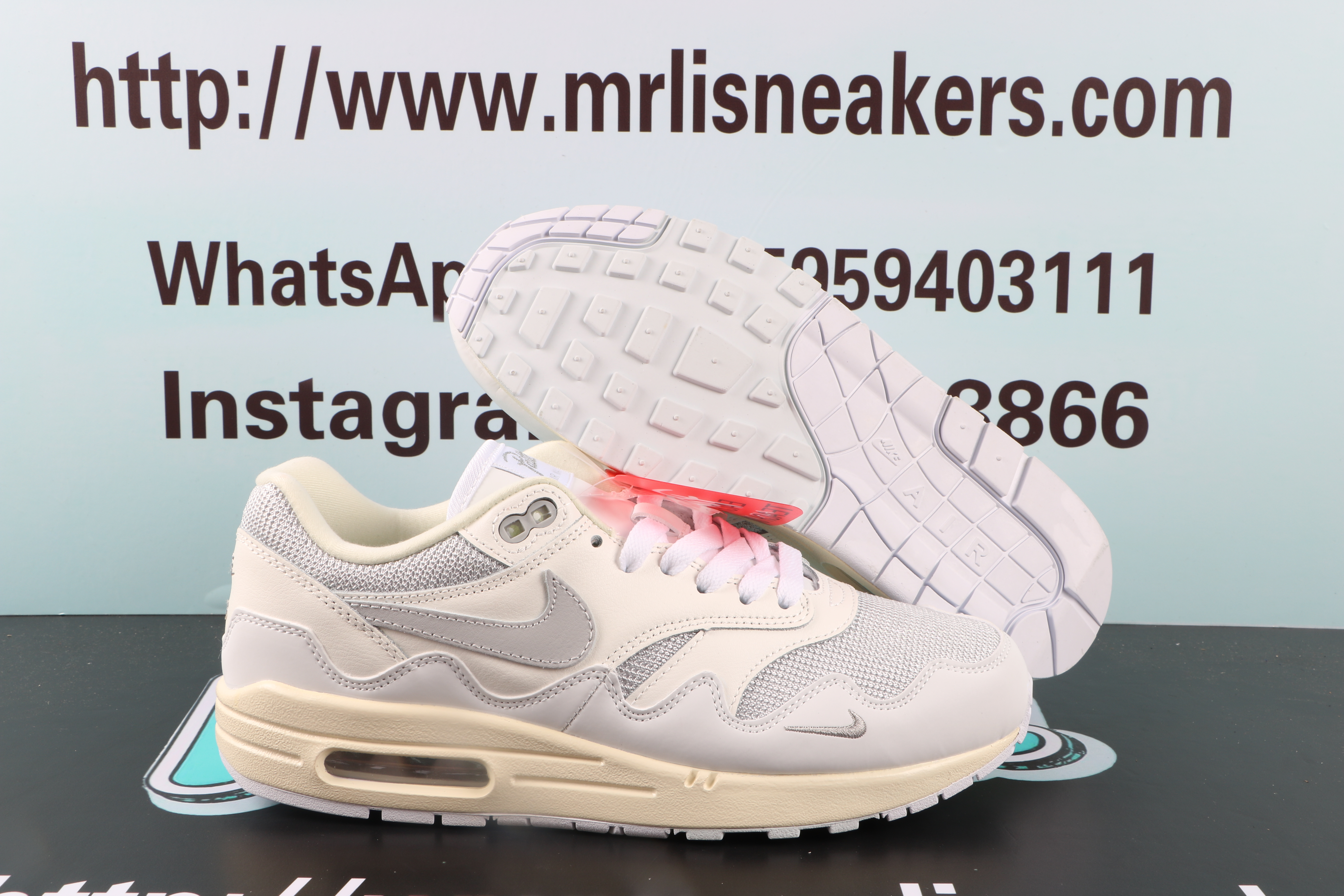 Patt x Nike Air Max 1 White