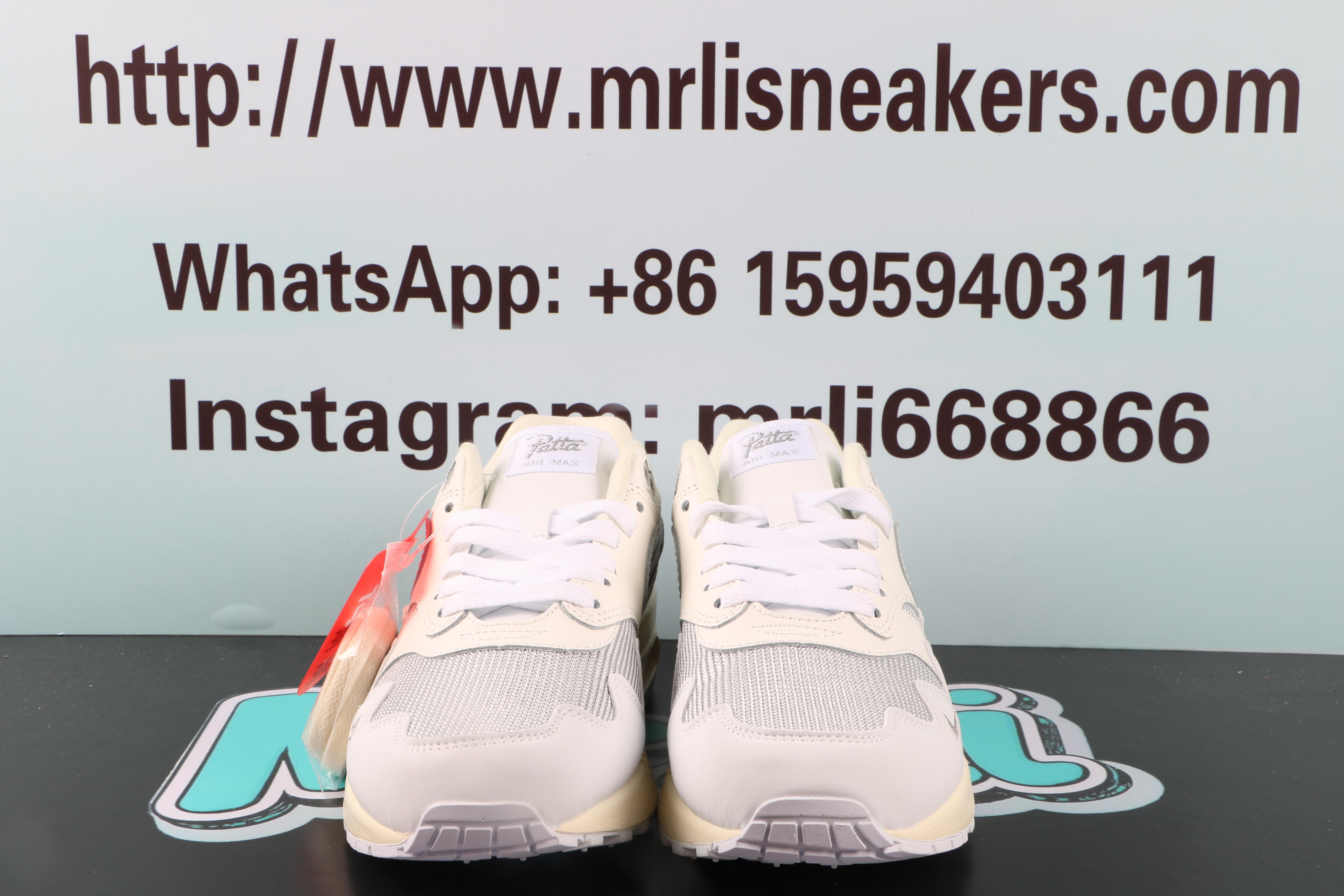 Patt x Nike Air Max 1 White