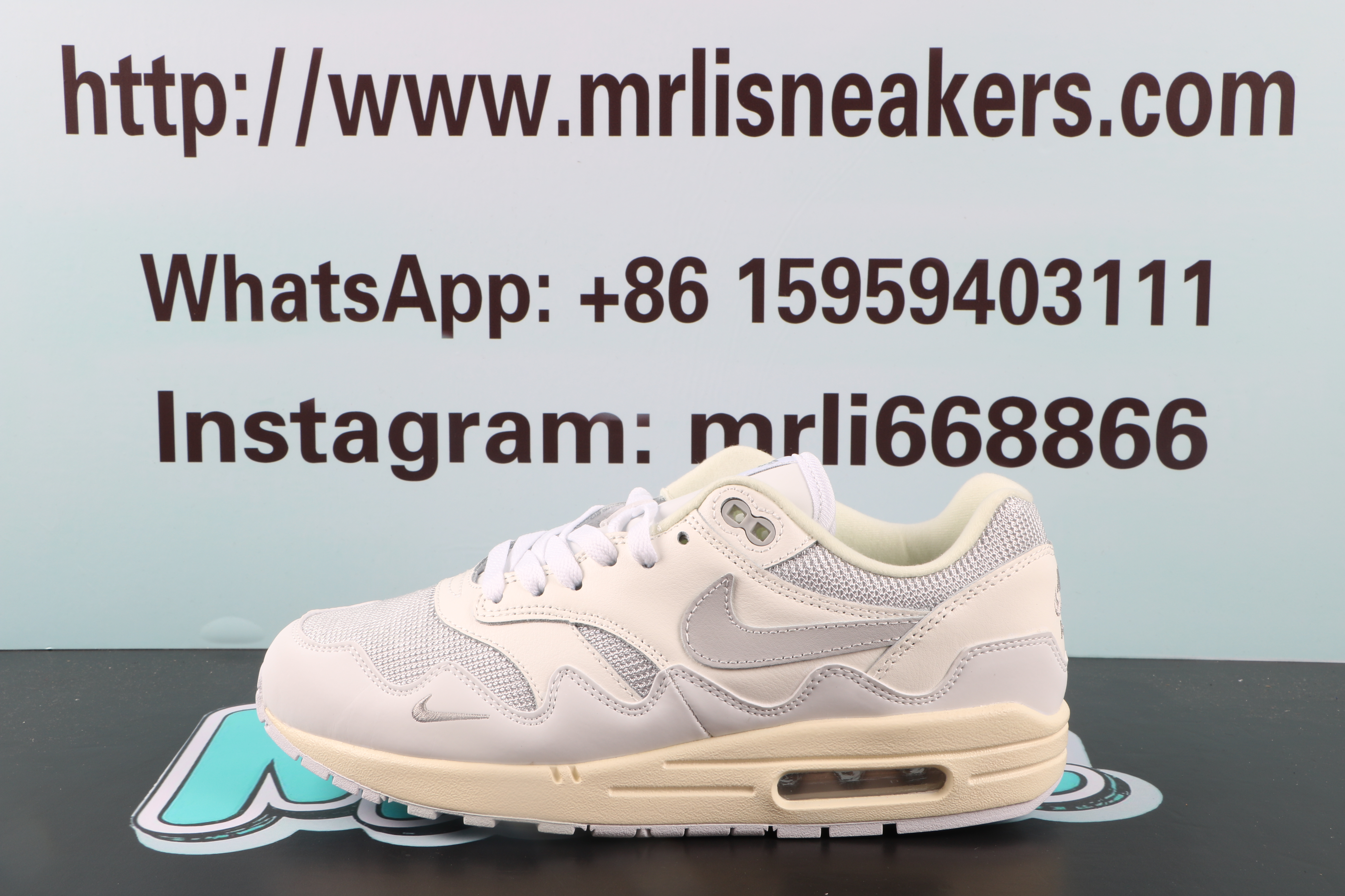 Patt x Nike Air Max 1 White