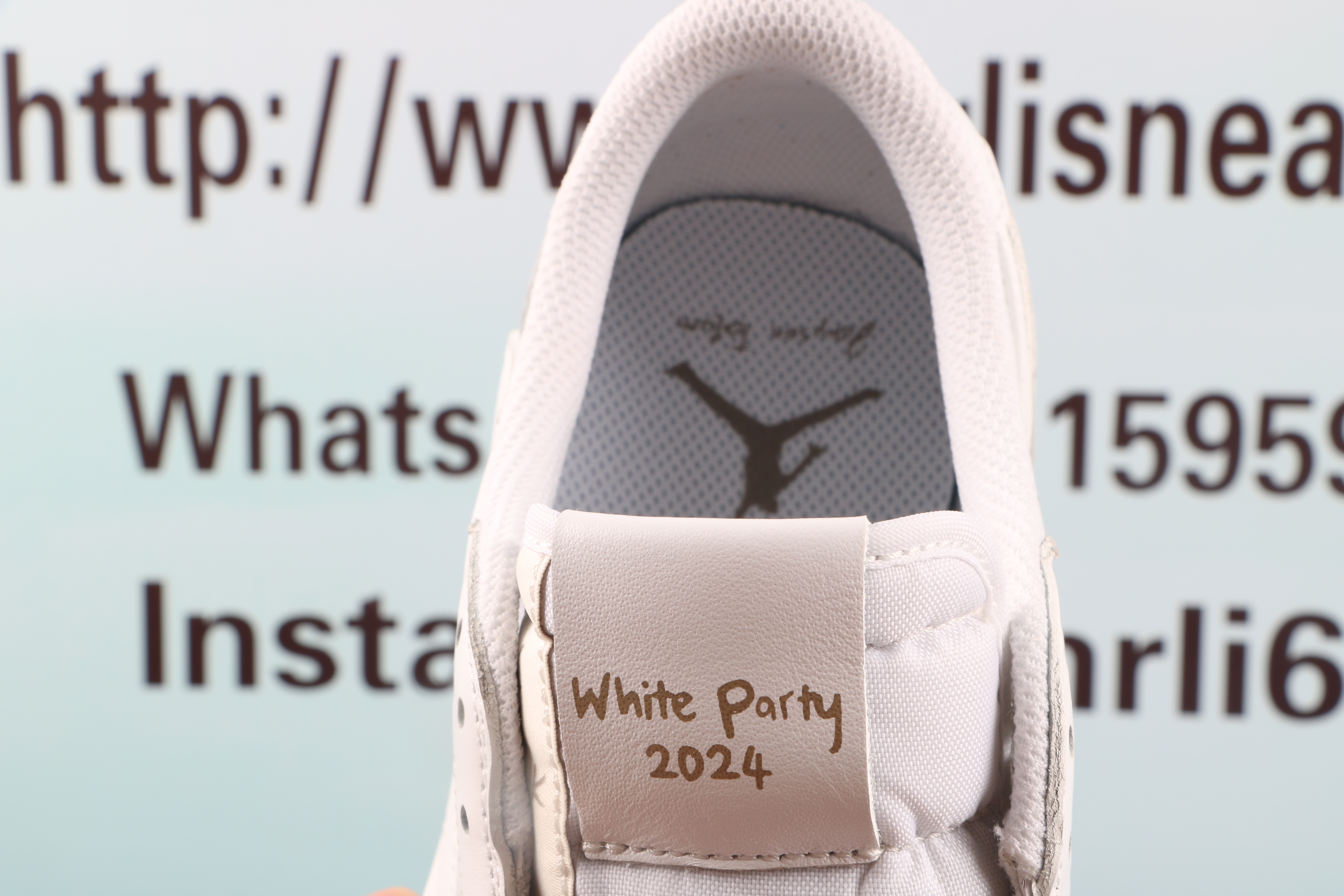 Jordan 1 Low Travis Scott White Party 2024