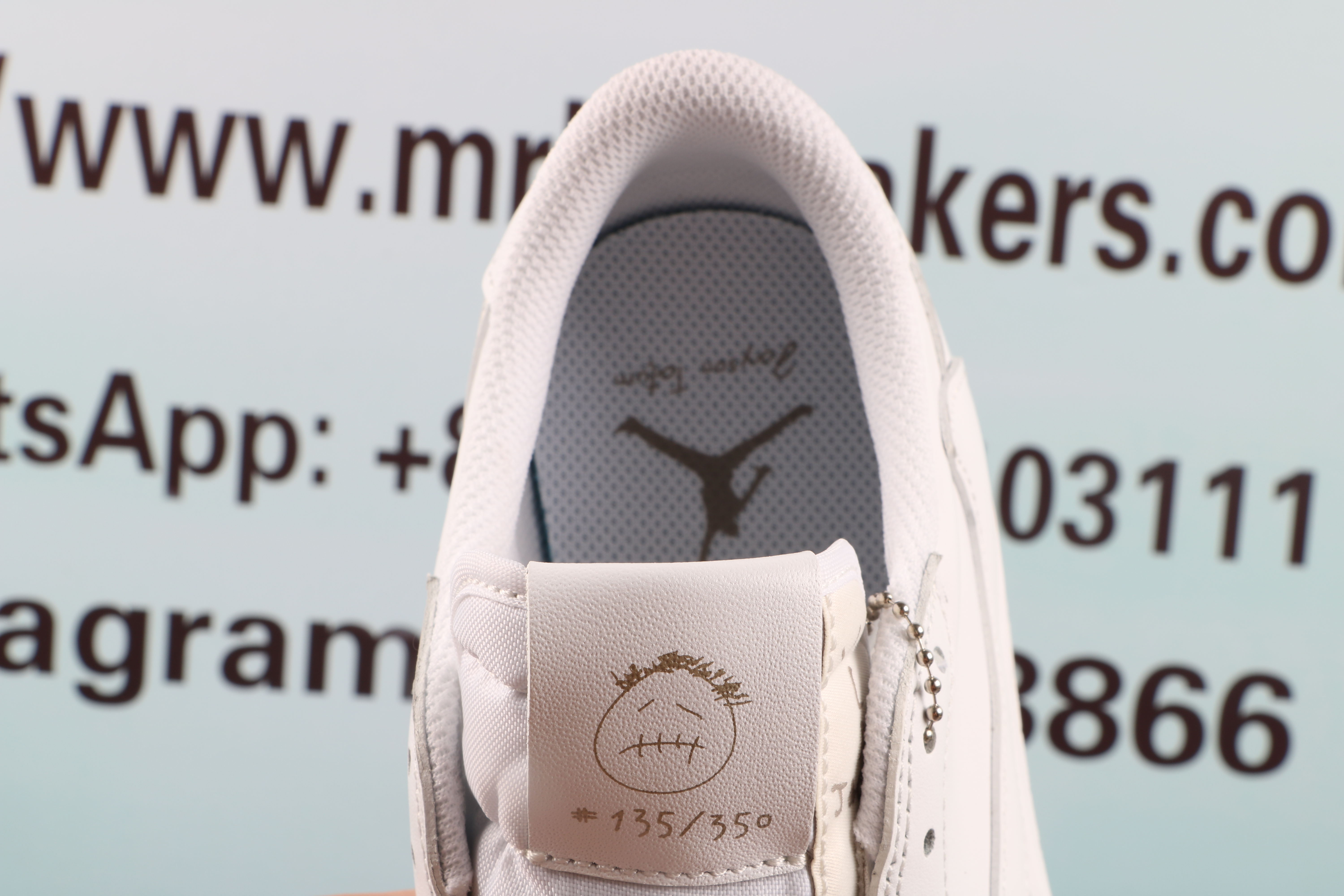 Jordan 1 Low Travis Scott White Party 2024