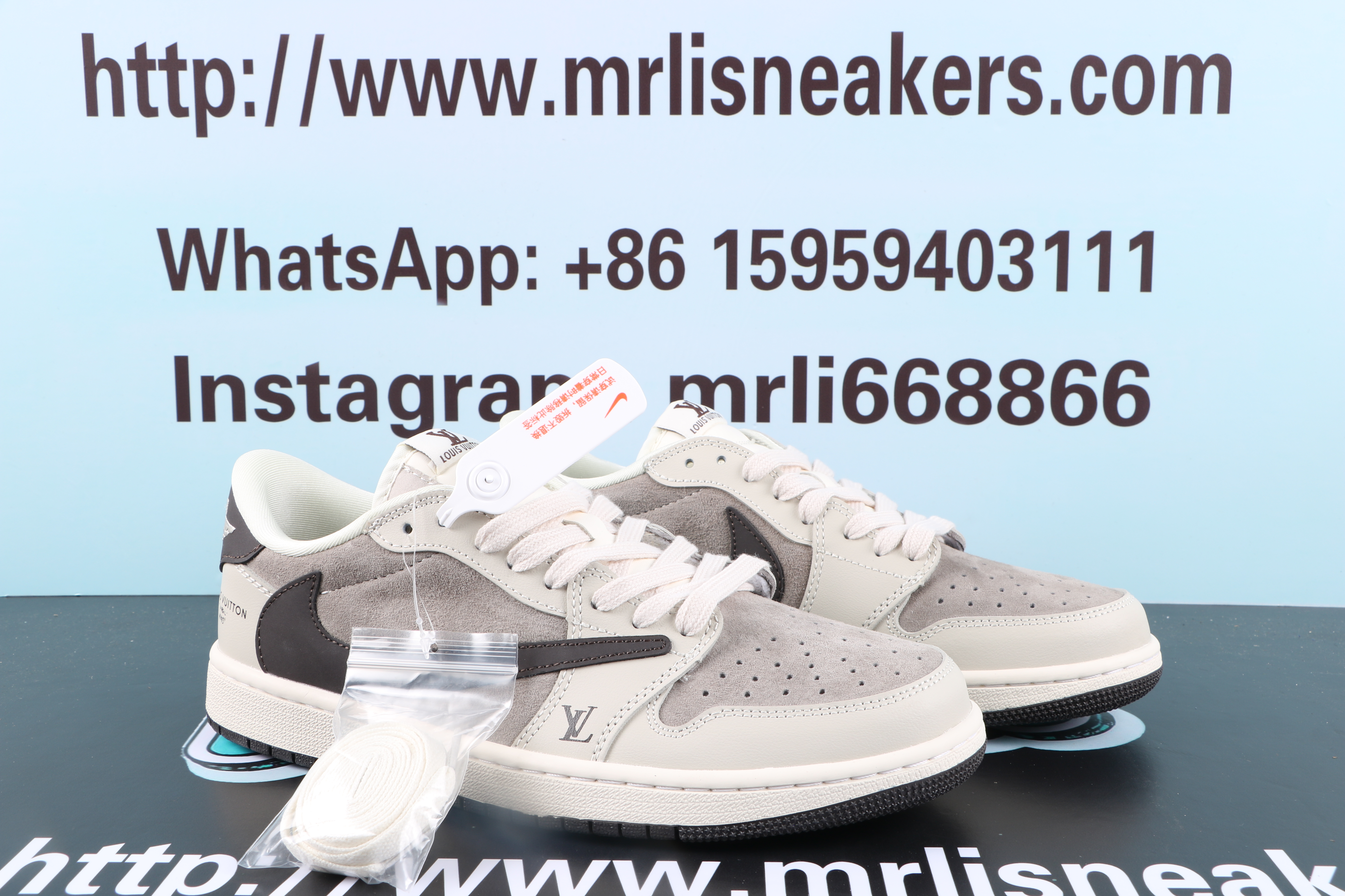 Jordan 1 low Travis Scott Louis Vuitton