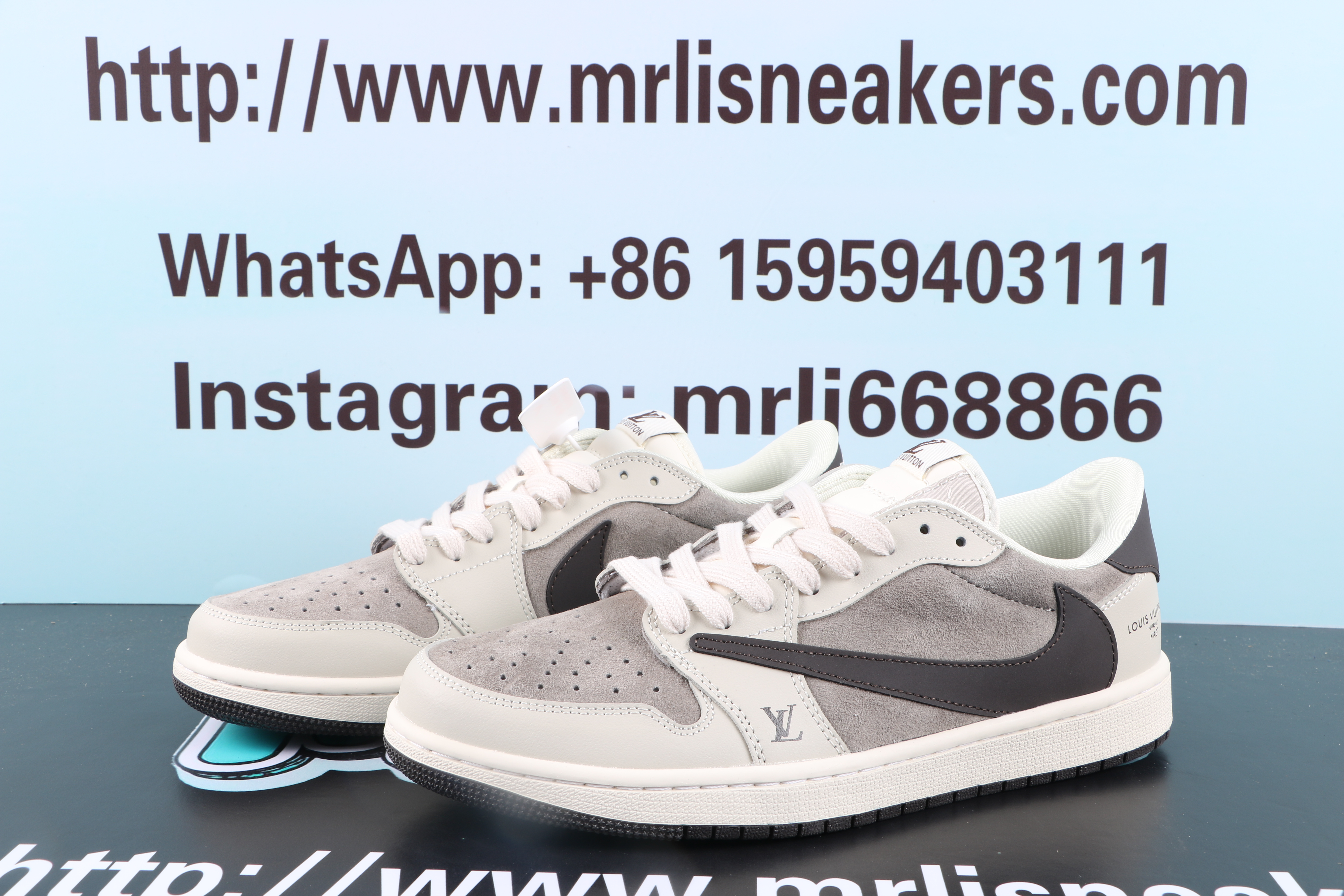 Jordan 1 low Travis Scott Louis Vuitton