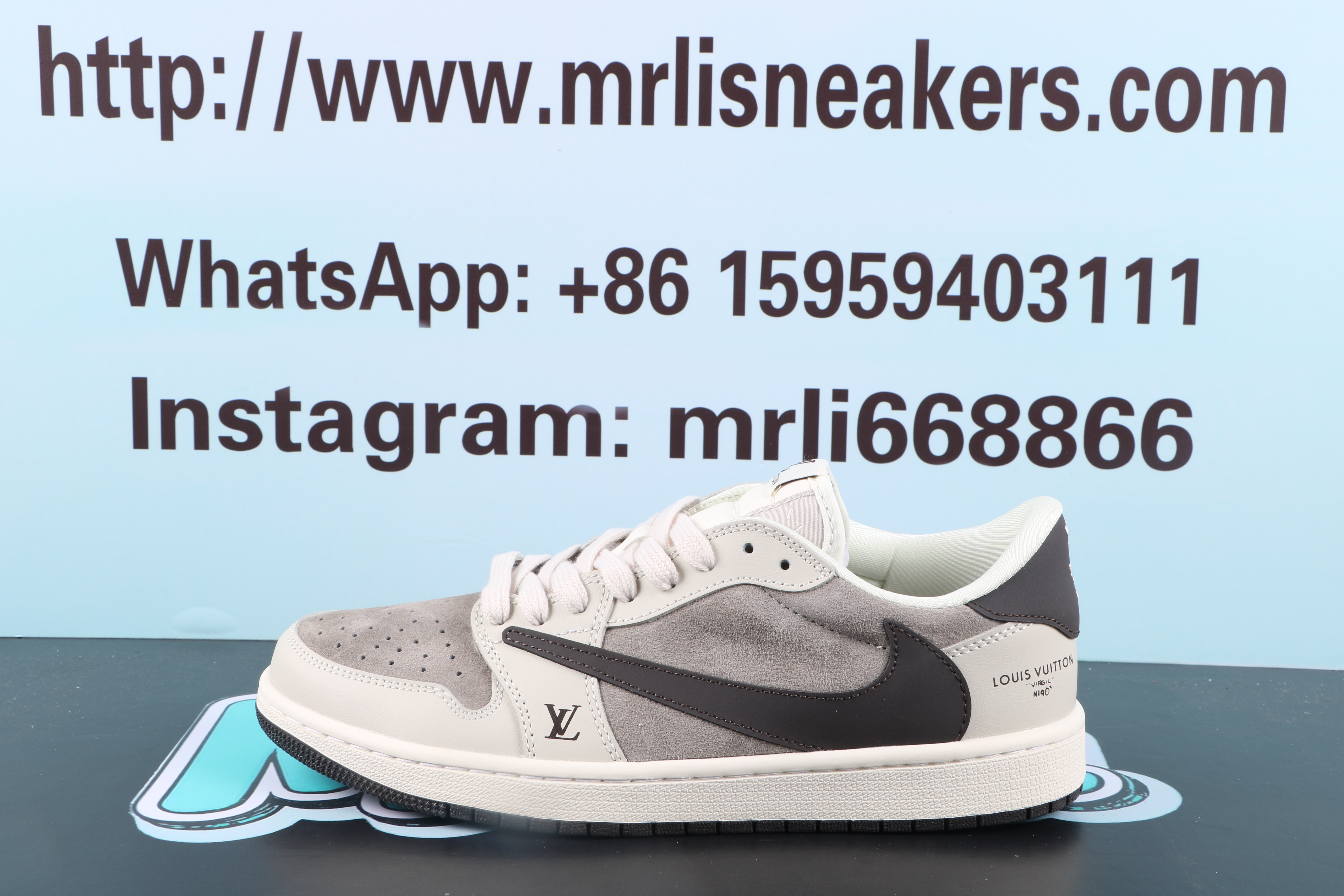 Jordan 1 low Travis Scott Louis Vuitton