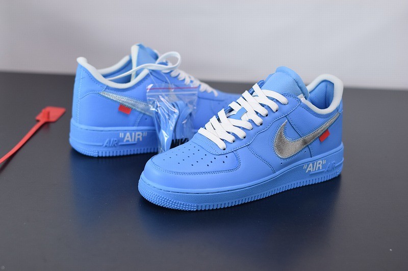 Nike Air Force 1 Low Off-White MCA University Blue Nike Air Force 1 Low Off-White MCA University Blue