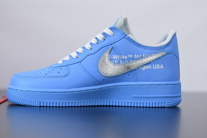 Nike Air Force 1 Low Off-White MCA University Blue Nike Air Force 1 Low Off-White MCA University Blue