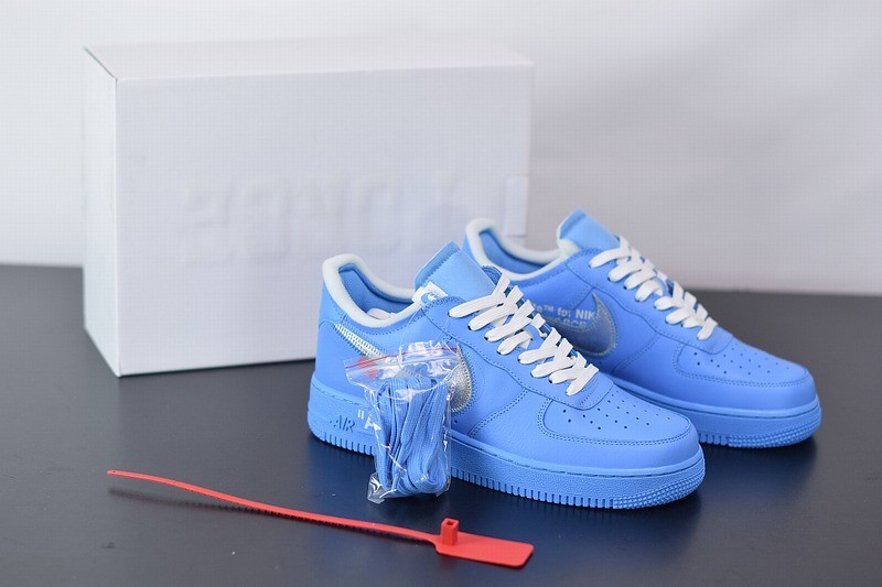 Nike Air Force 1 Low Off-White MCA University Blue Nike Air Force 1 Low Off-White MCA University Blue