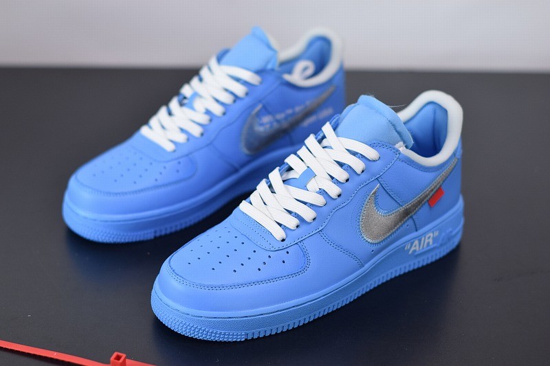 Nike Air Force 1 Low Off-White MCA University Blue Nike Air Force 1 Low Off-White MCA University Blue
