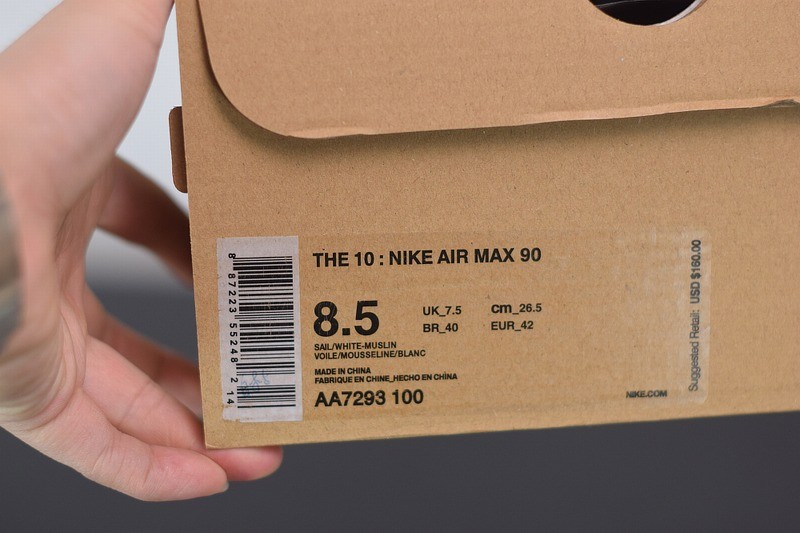 Nike Air Max 90 OFF-WHITE White Nike Air Max 90 OFF-WHITE White