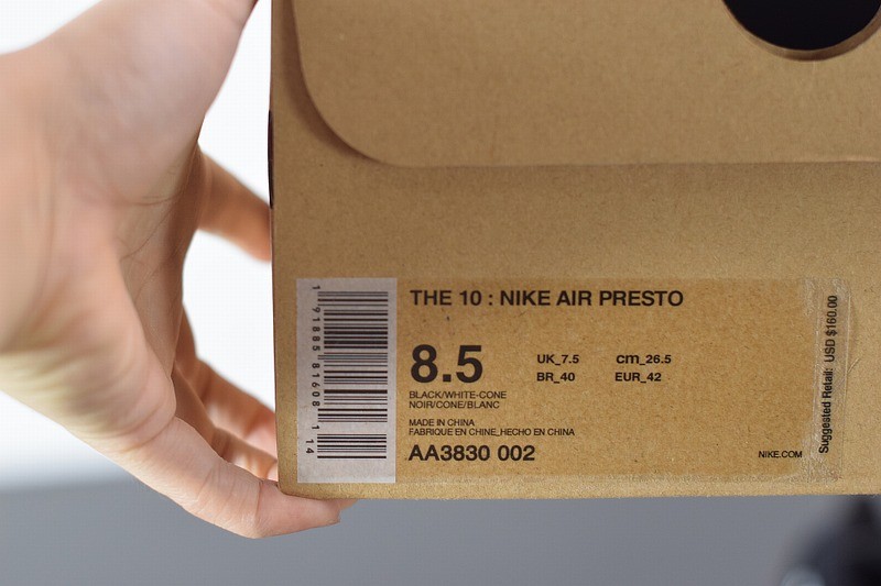 Nike Air Presto OFF-WHITE Black (2018) Nike Air Presto OFF-WHITE Black (2018)
