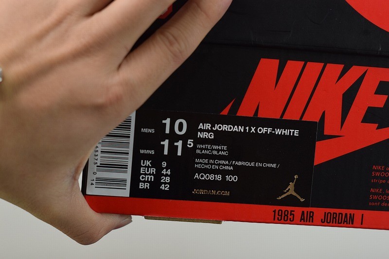 Jordan 1 Retro Off-White White Jordan 1 Retro Off-White White