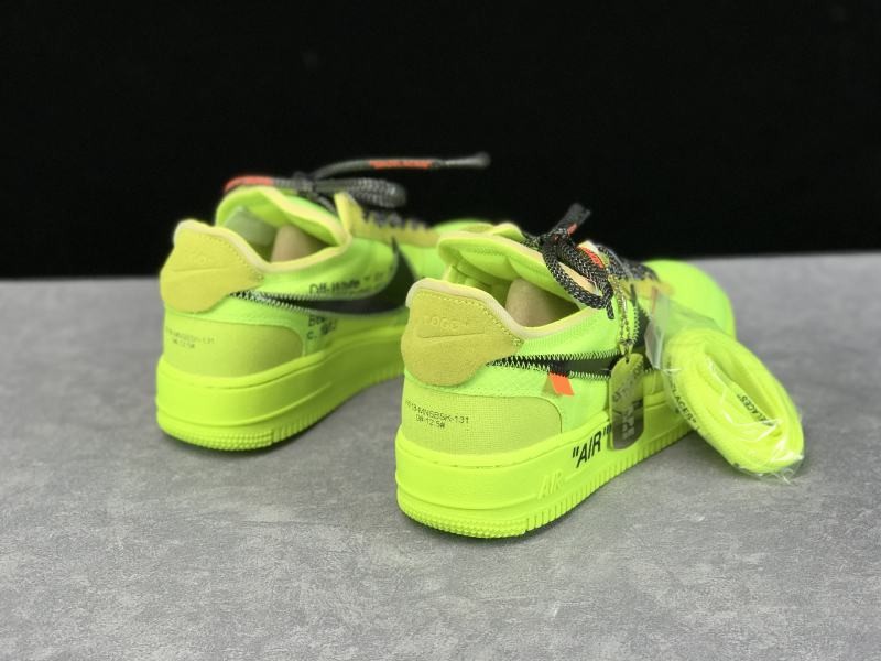 Nike Air Force 1 Low Off-White Volt Nike Air Force 1 Low Off-White Volt