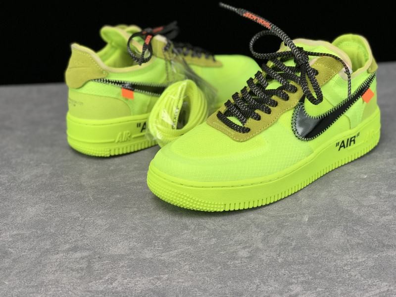 Nike Air Force 1 Low Off-White Volt Nike Air Force 1 Low Off-White Volt