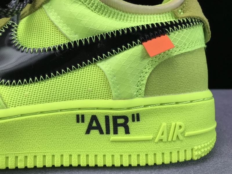 Nike Air Force 1 Low Off-White Volt Nike Air Force 1 Low Off-White Volt