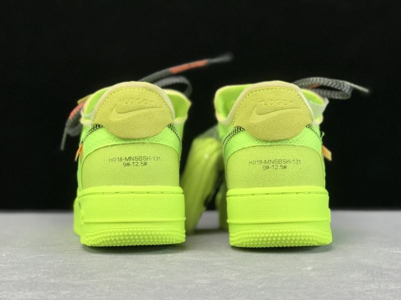 Nike Air Force 1 Low Off-White Volt Nike Air Force 1 Low Off-White Volt