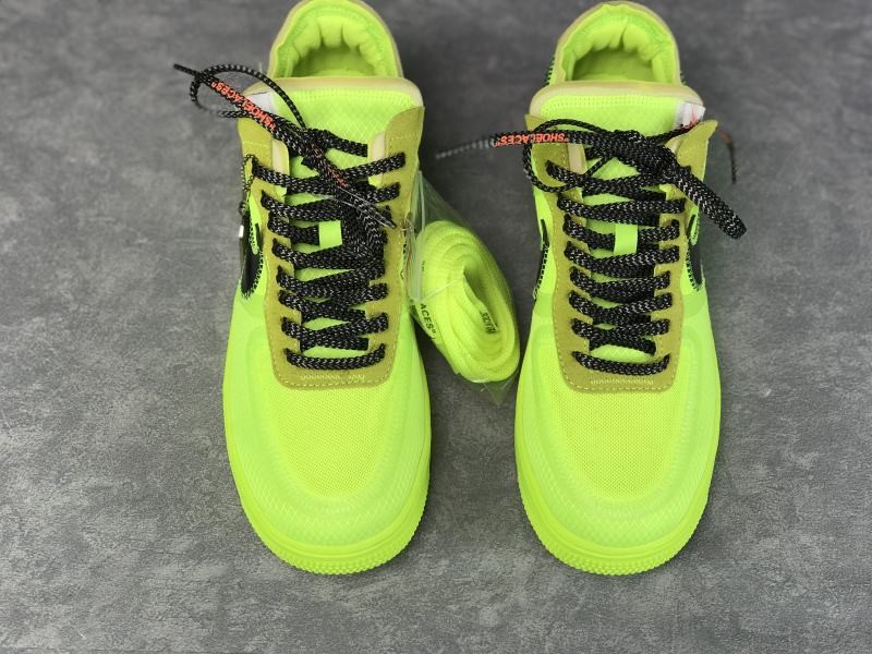 Nike Air Force 1 Low Off-White Volt Nike Air Force 1 Low Off-White Volt