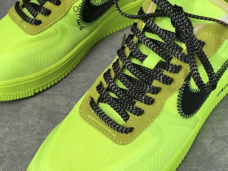 Nike Air Force 1 Low Off-White Volt Nike Air Force 1 Low Off-White Volt