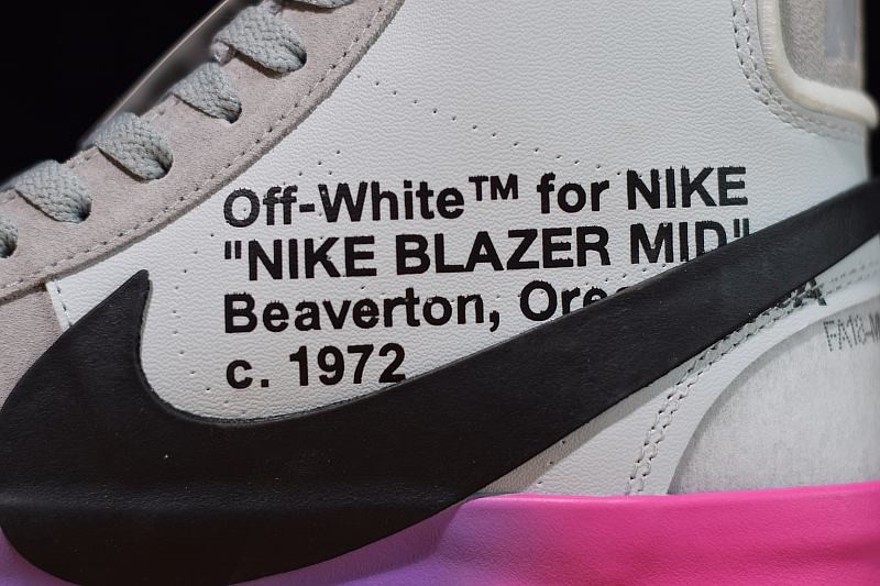 Nike Blazer Mid Off-White Wolf Grey Serena Queen Nike Blazer Mid Off-White Wolf Grey Serena Queen