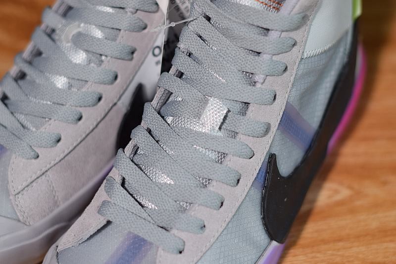 Nike Blazer Mid Off-White Wolf Grey Serena Queen Nike Blazer Mid Off-White Wolf Grey Serena Queen