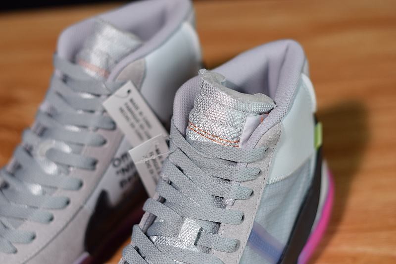 Nike Blazer Mid Off-White Wolf Grey Serena Queen Nike Blazer Mid Off-White Wolf Grey Serena Queen